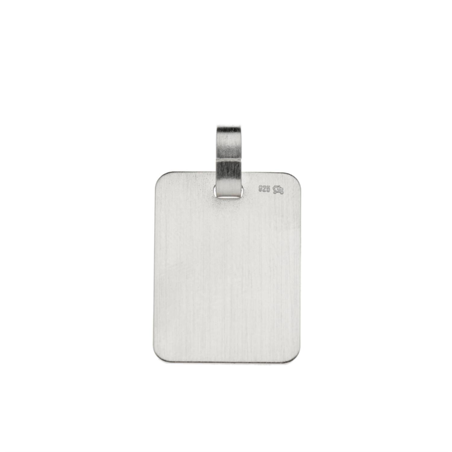  Plaquettes gravées - Rectangle - 14mm