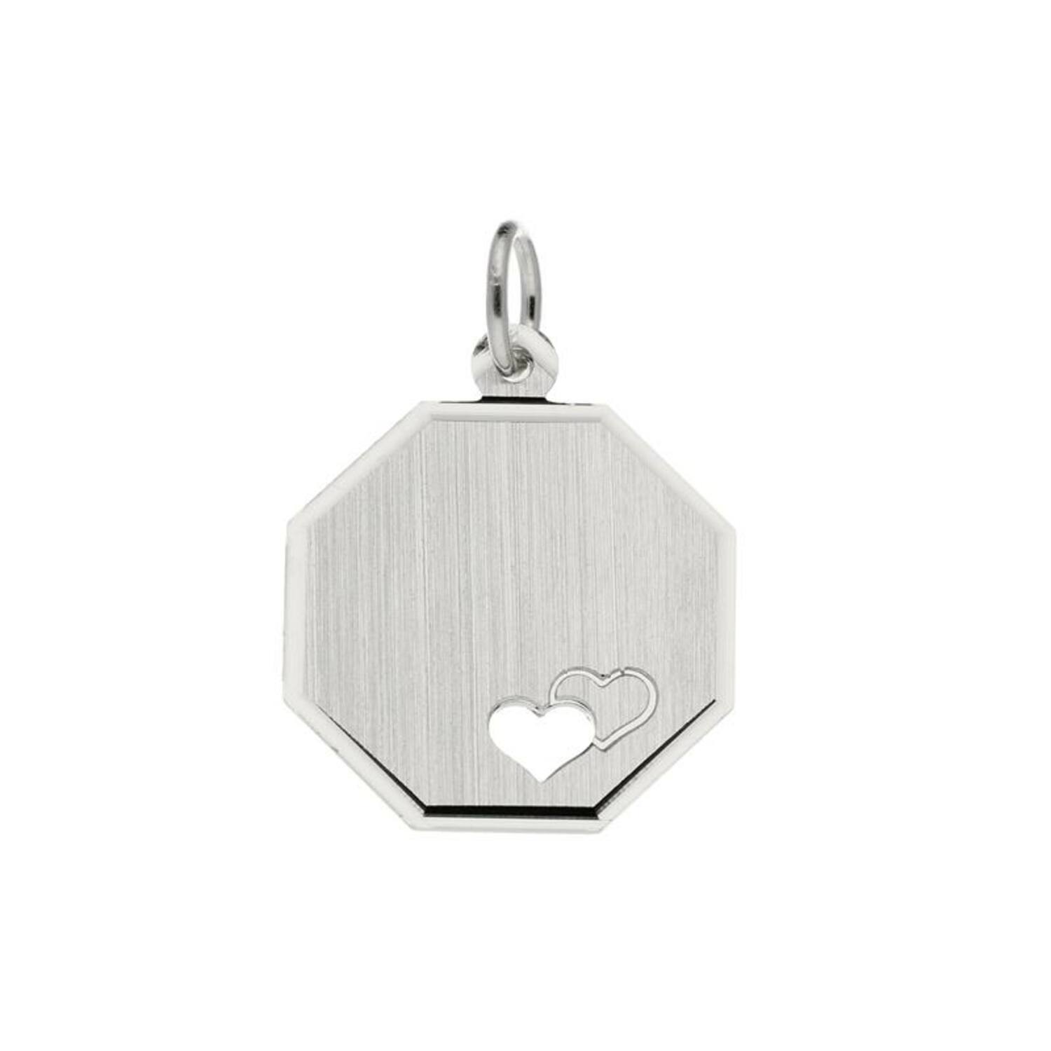  Engraved plates - Octagon - 21mm