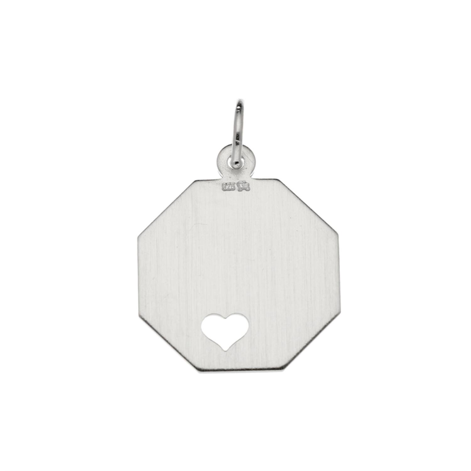  Engraved plates - Octagon - 21mm