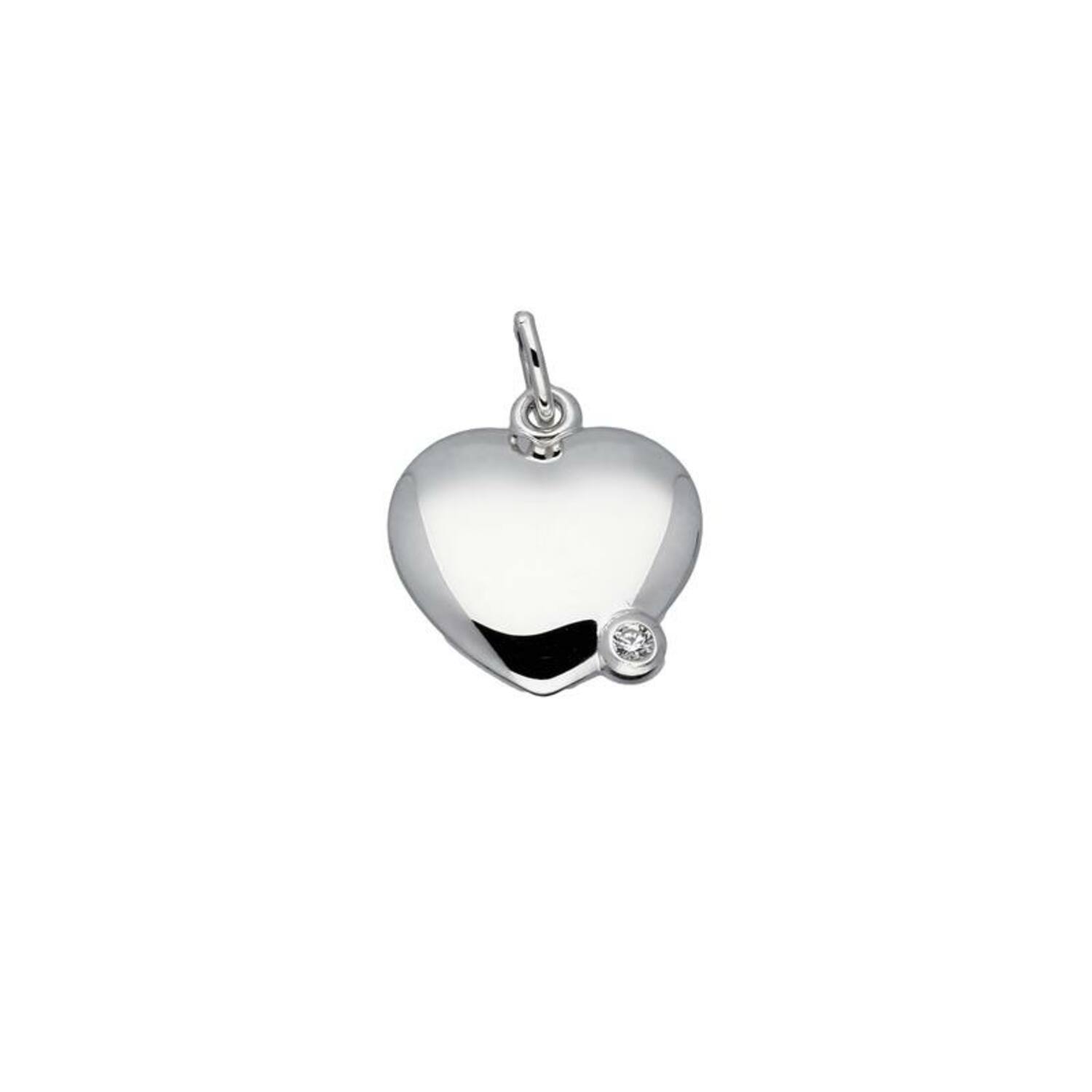  Engraved plates - Heart - 16mm