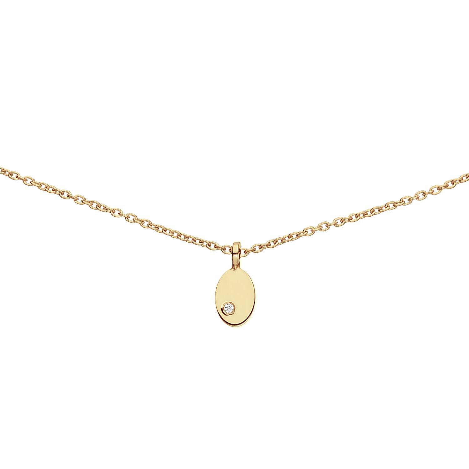  Collier - Anker - 14k Goud - 45cm