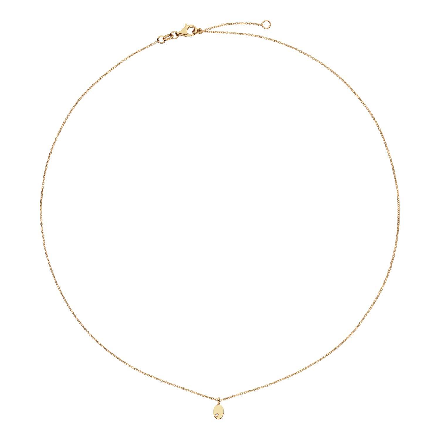  Collier - Anker - 14k Goud - 45cm