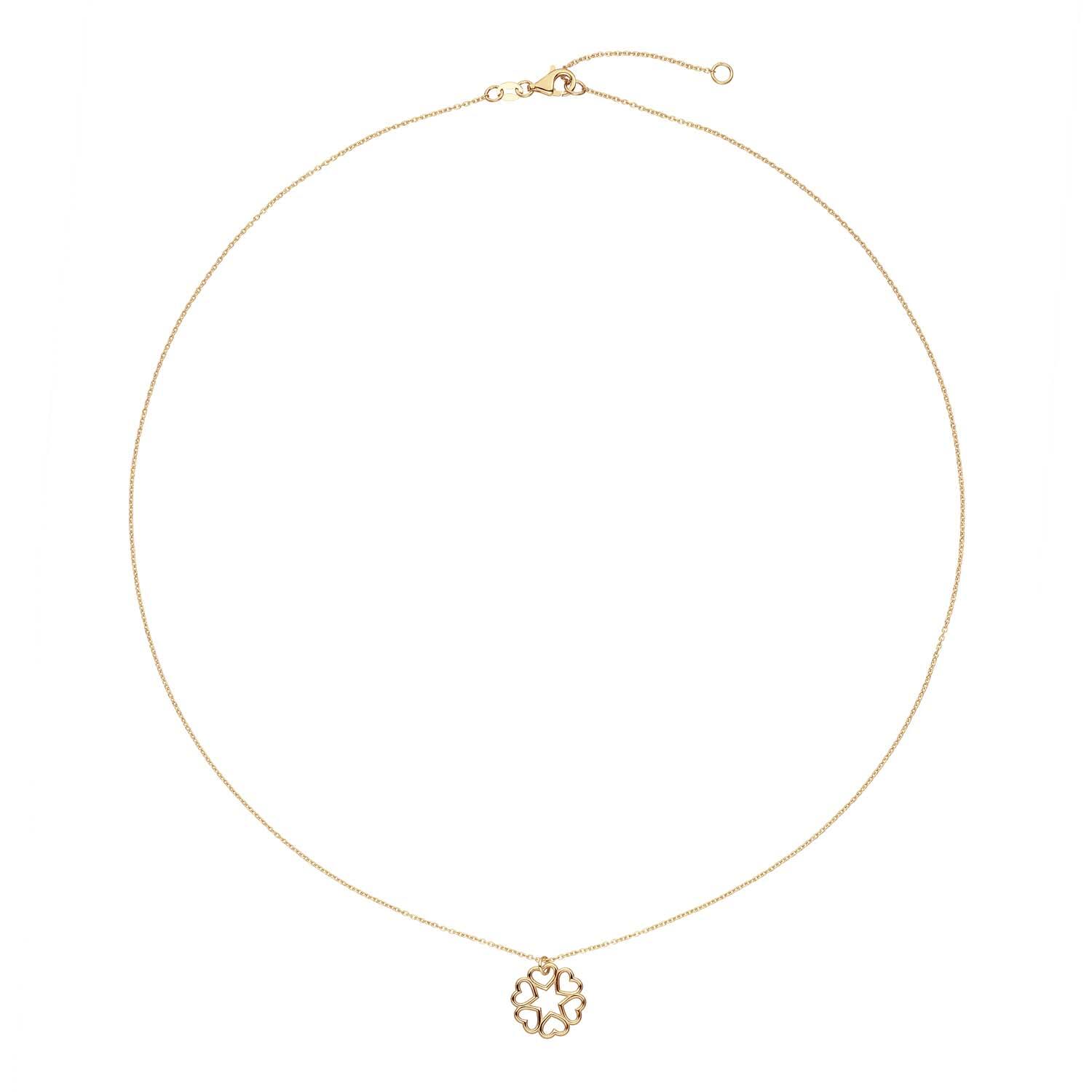  Colliers avec pierre - Ancre - 14k Or - 45cm