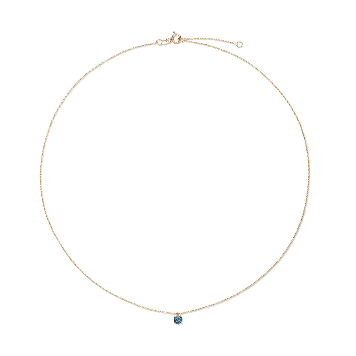  Colliers avec pierre - Ancre - 14k Or - 45cm