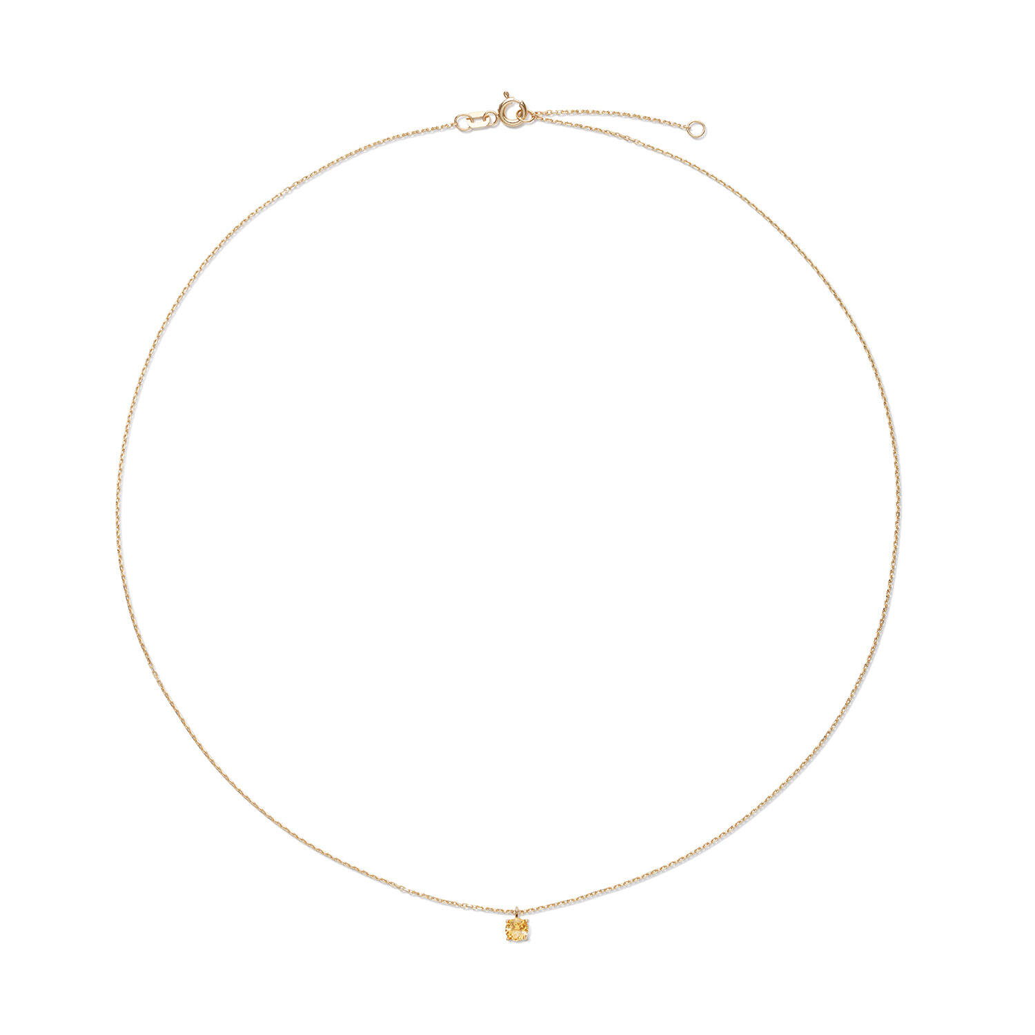  Necklaces with stone - Anchor - 14k Gold - 45cm
