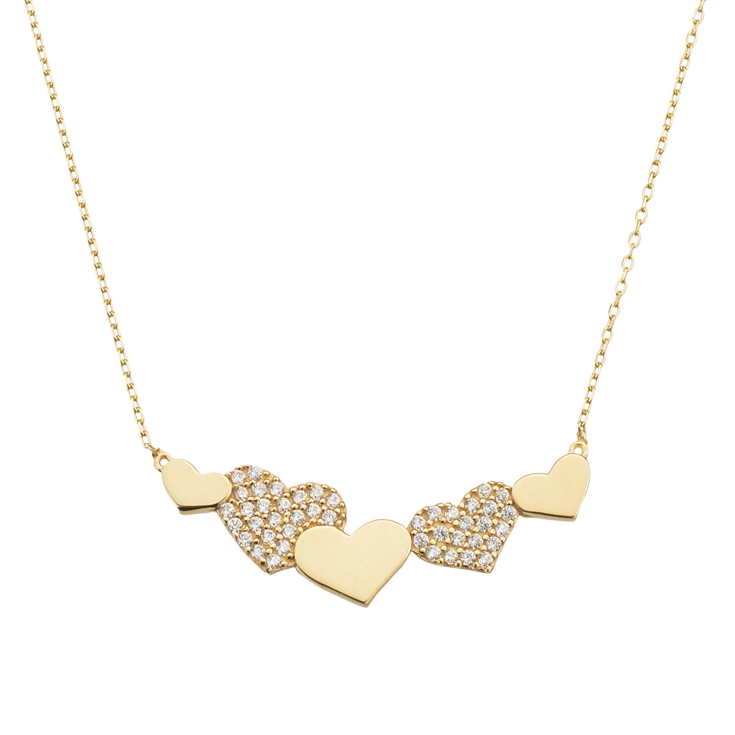 Collier - 14k Goud - 45cm