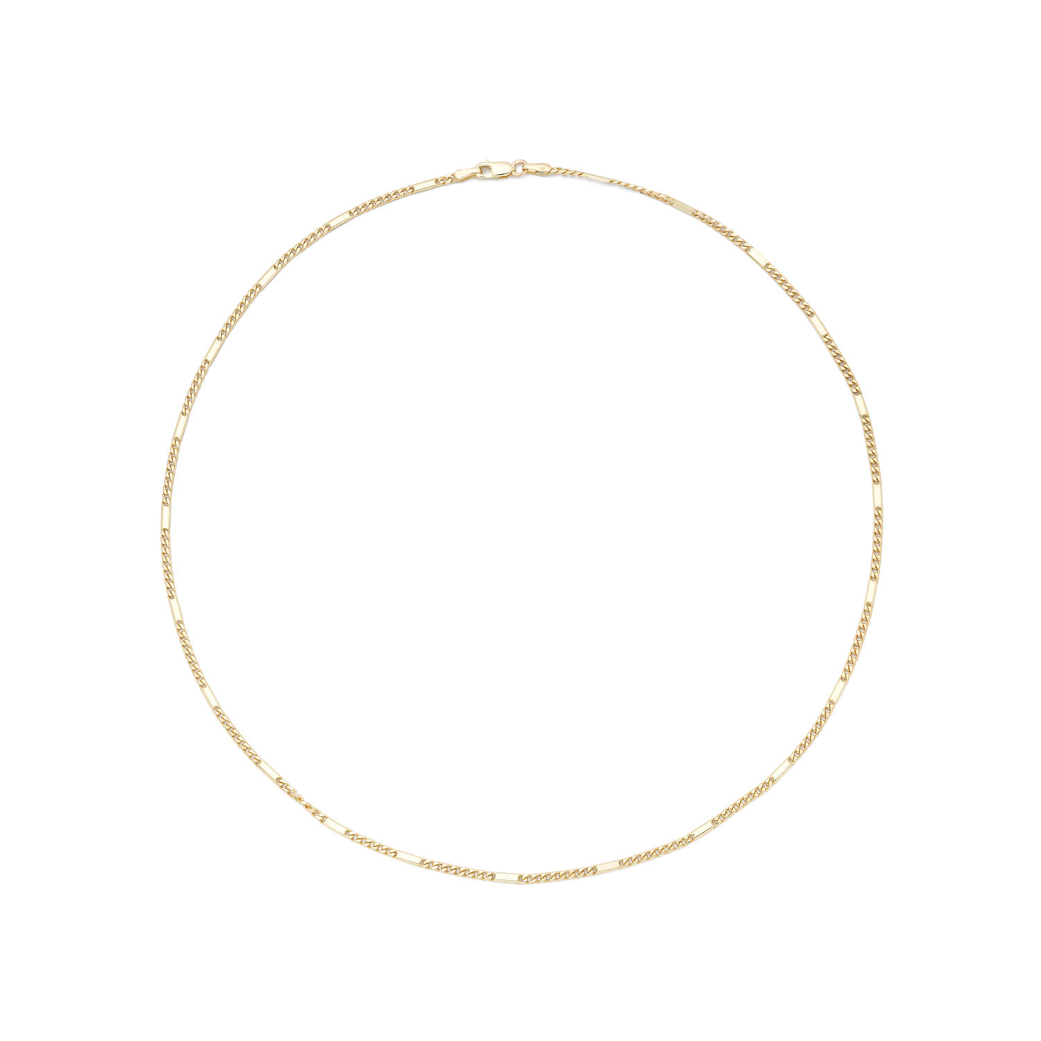  Schakelcollier - 14k Goud - 45cm
