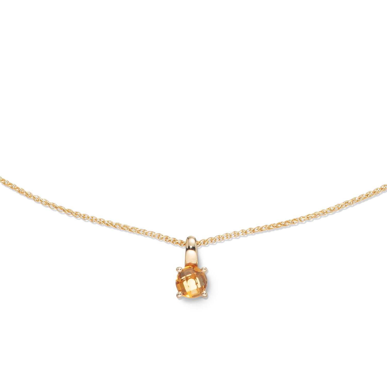  Collier - Rond - Palmier, Vossenstaart - 14k Goud - 45cm Elements of Love - 