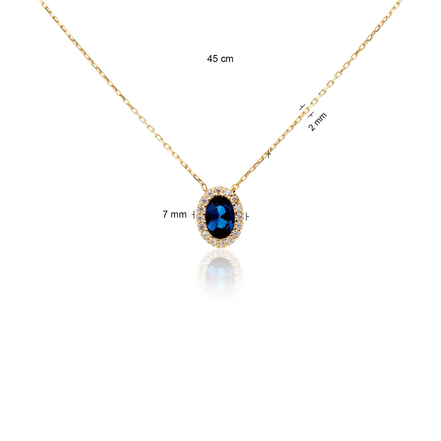  Collier - 14k Goud