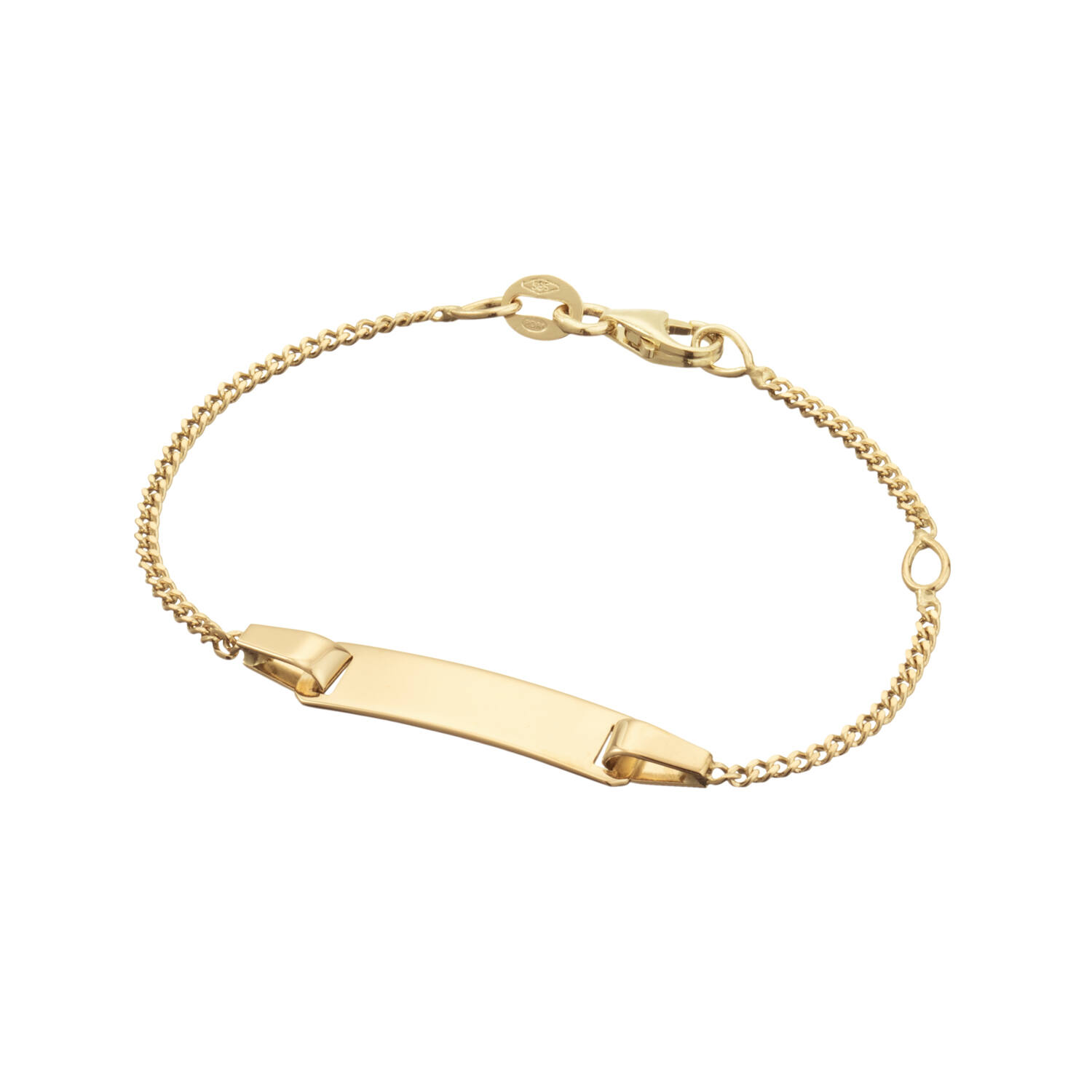  Plate bracelets - Gourmet - Baby - 1mm - 12cm
