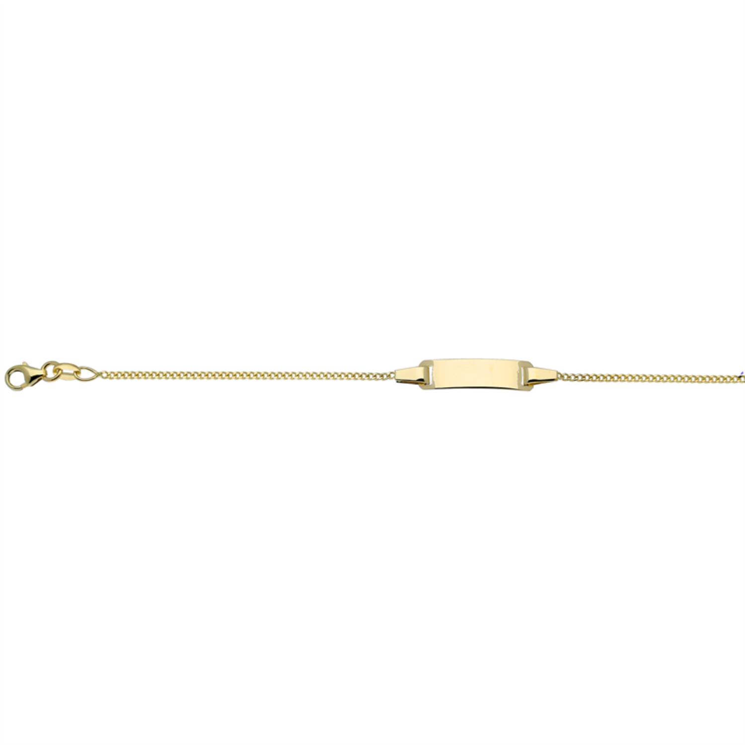  Bracelets gourmettes - Gourmette - Baby - 1mm - 14cm