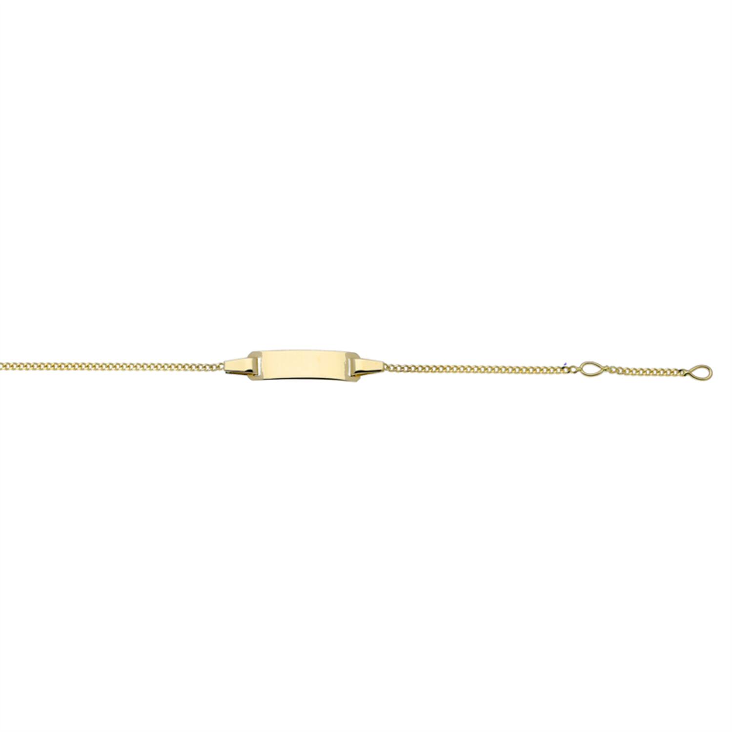  Bracelets gourmettes - Gourmette - Baby - 1mm - 14cm