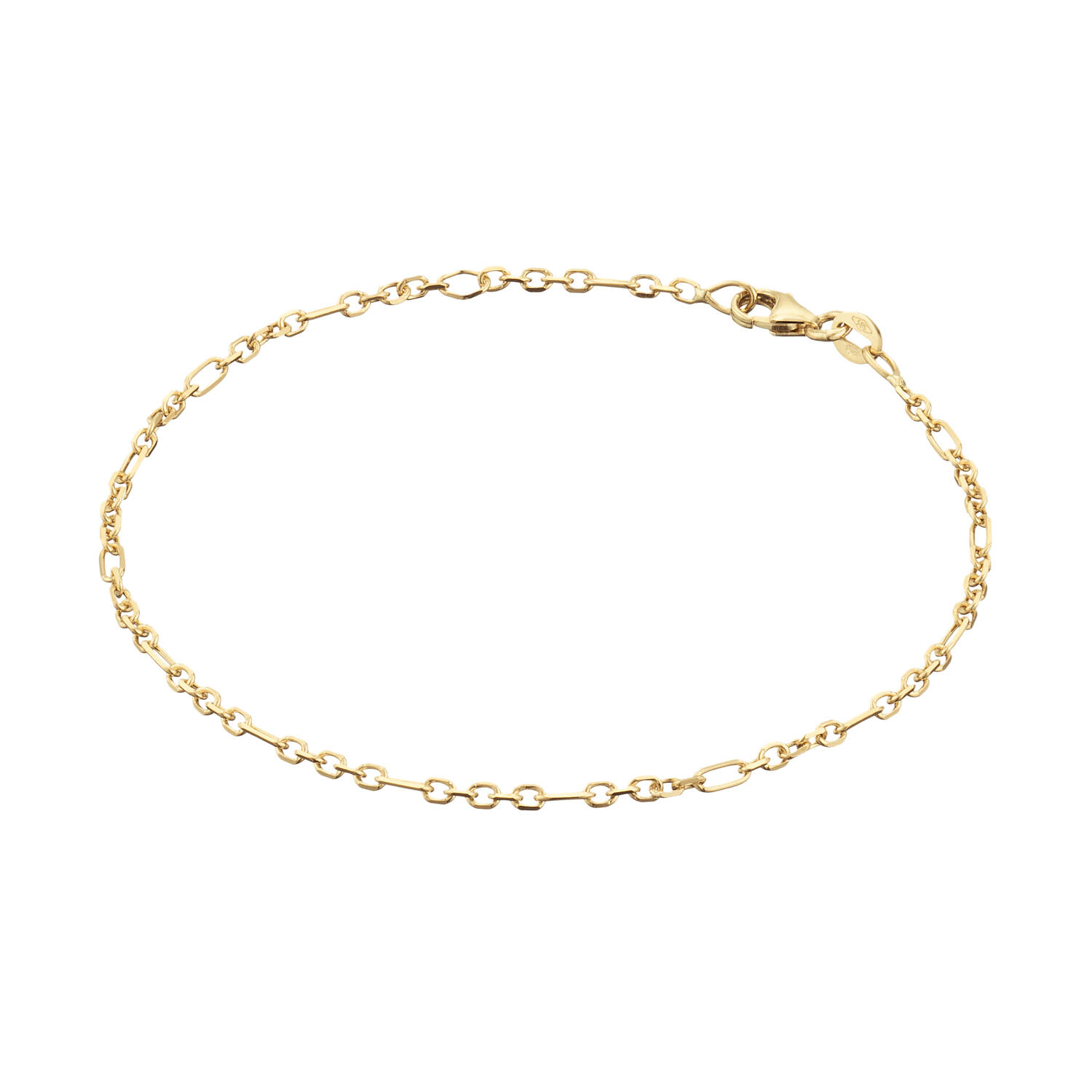  Bracelets à maillons - Maillon fantaisie - 19cm
