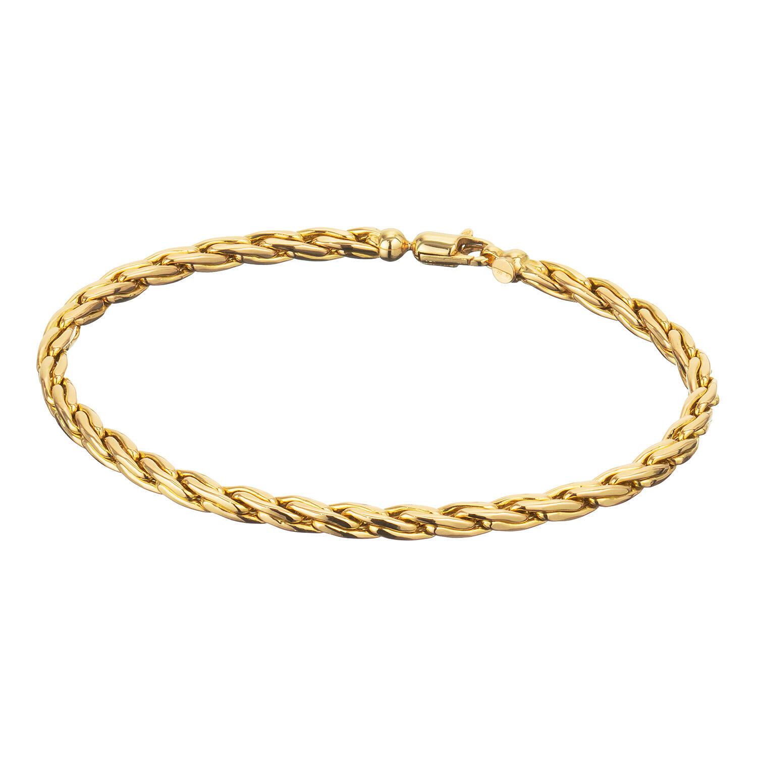  Schakelarmband - Elegant Strength - Fantasieschakel - Rond - 4mm - 19cm