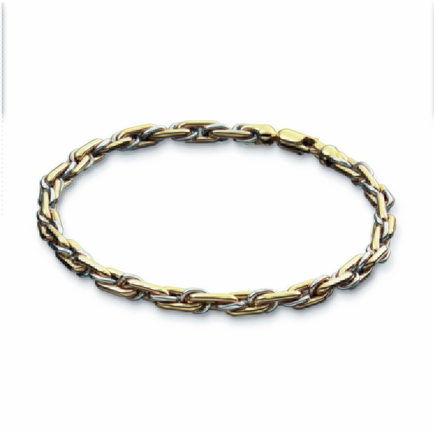  Schakelarmband - Elegant Strength - Anker - 4mm - 19cm