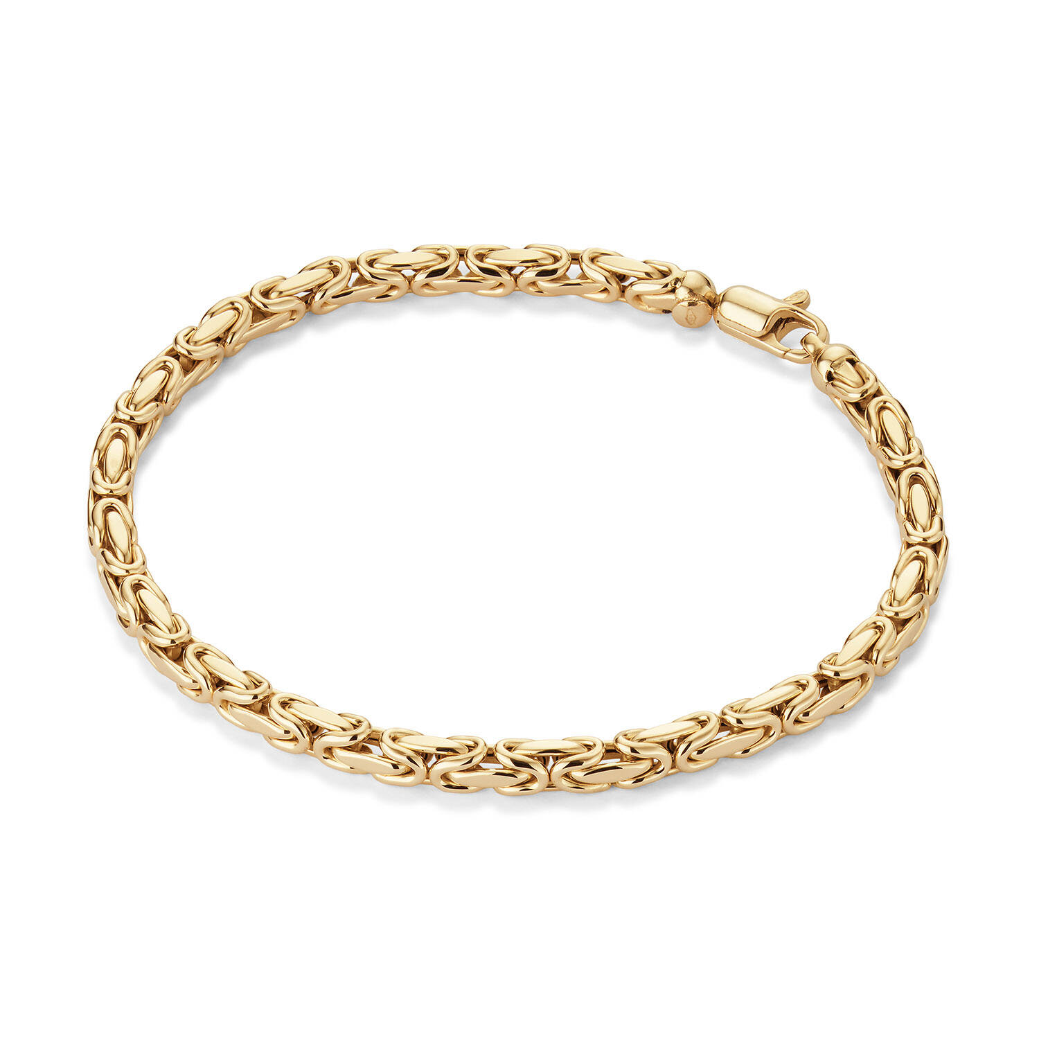  Bracelets à maillons - Elegant Strength - Chaine de roi - 4mm - 19cm
