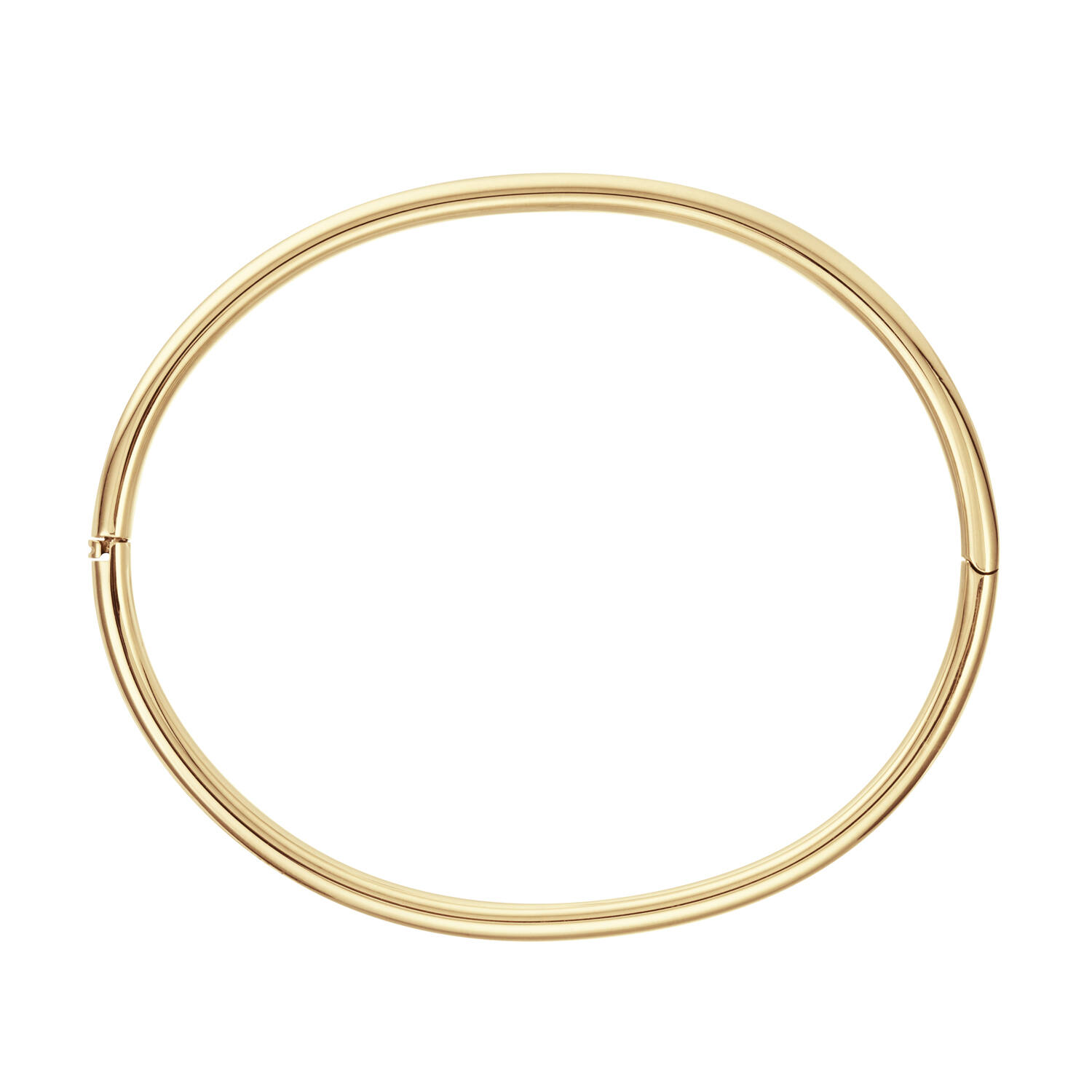  Armreifen - Golden Armour Bangles - Scharnier - Oval - 4mm - Ø 58mm