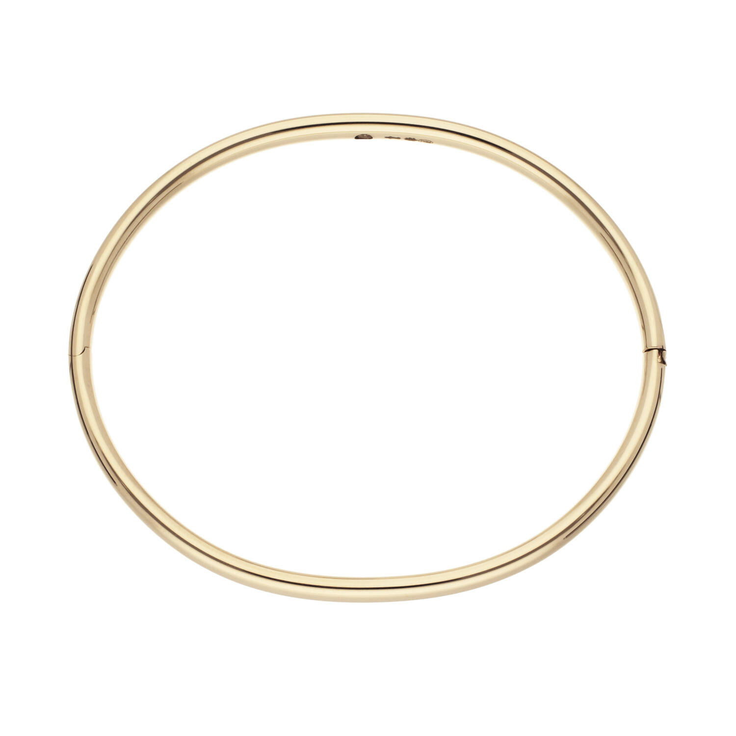  Armreifen - Golden Armour Bangles - Scharnier - Oval - 4mm - Ø 62mm