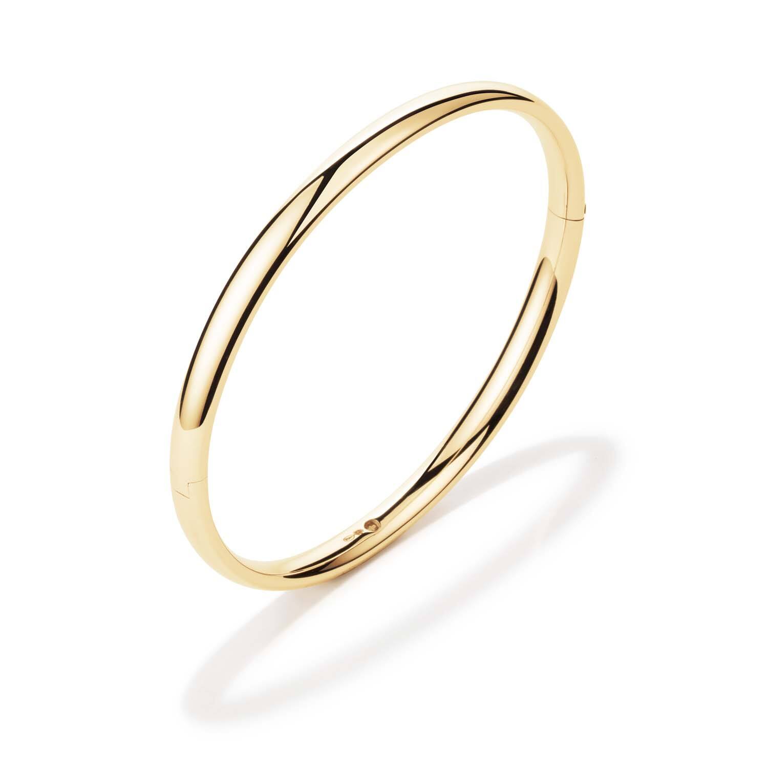  Bangle - Golden Armour Bangles - Scharnier - Ovaal - 5mm - Ø 62mm
