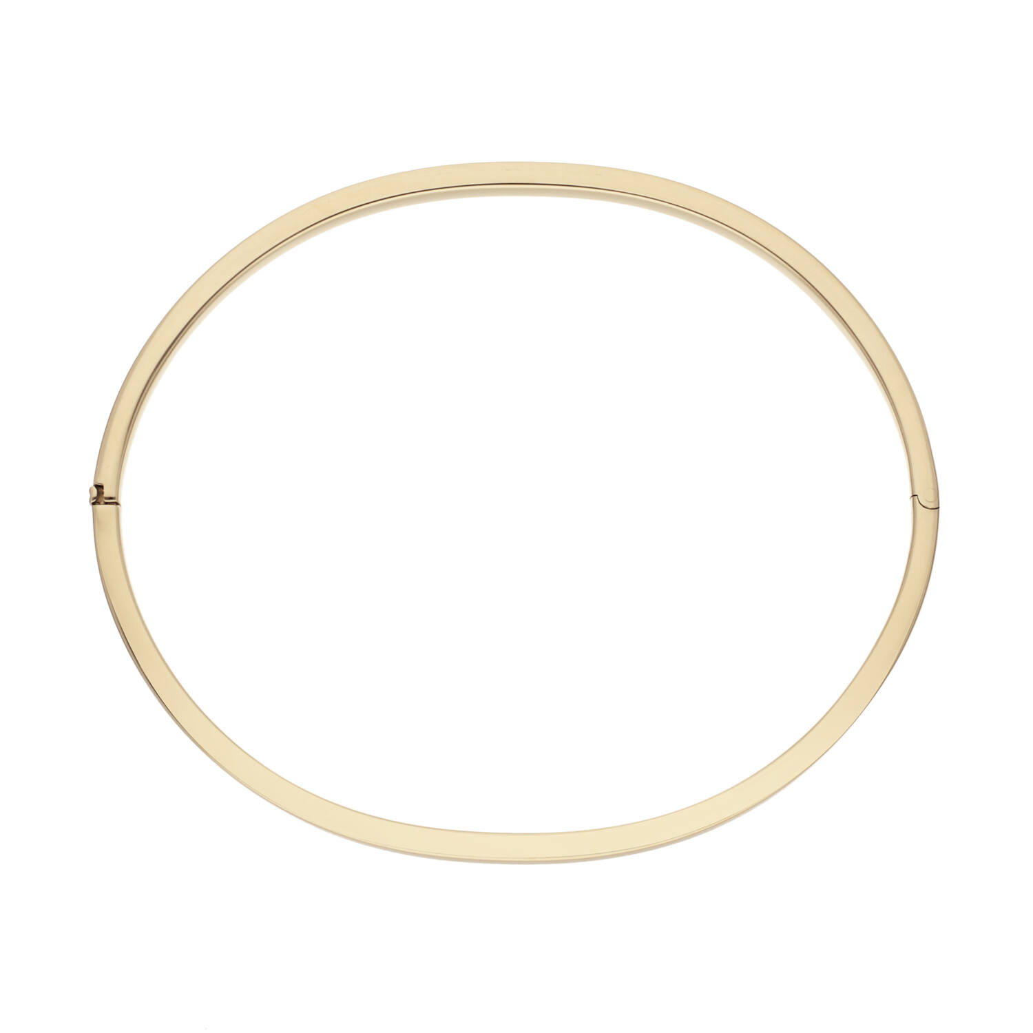  Bangle - Golden Armour Bangles - Scharnier - Vierkant - 3mm - Ø 60mm