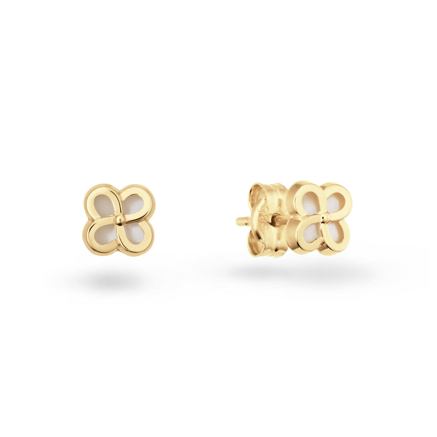  Ear studs - Flower - Ø 5mm