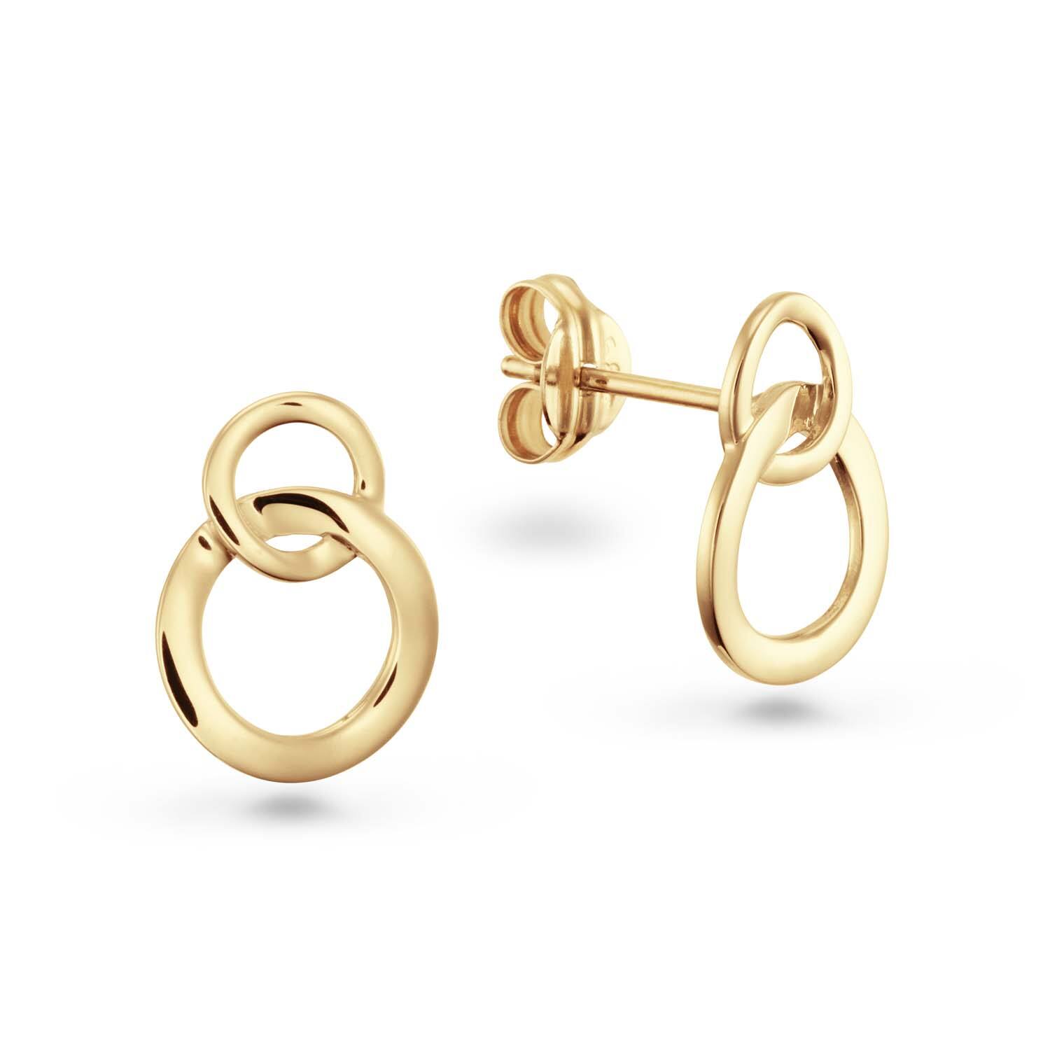  Boucles d'oreilles à puces - Rondjes