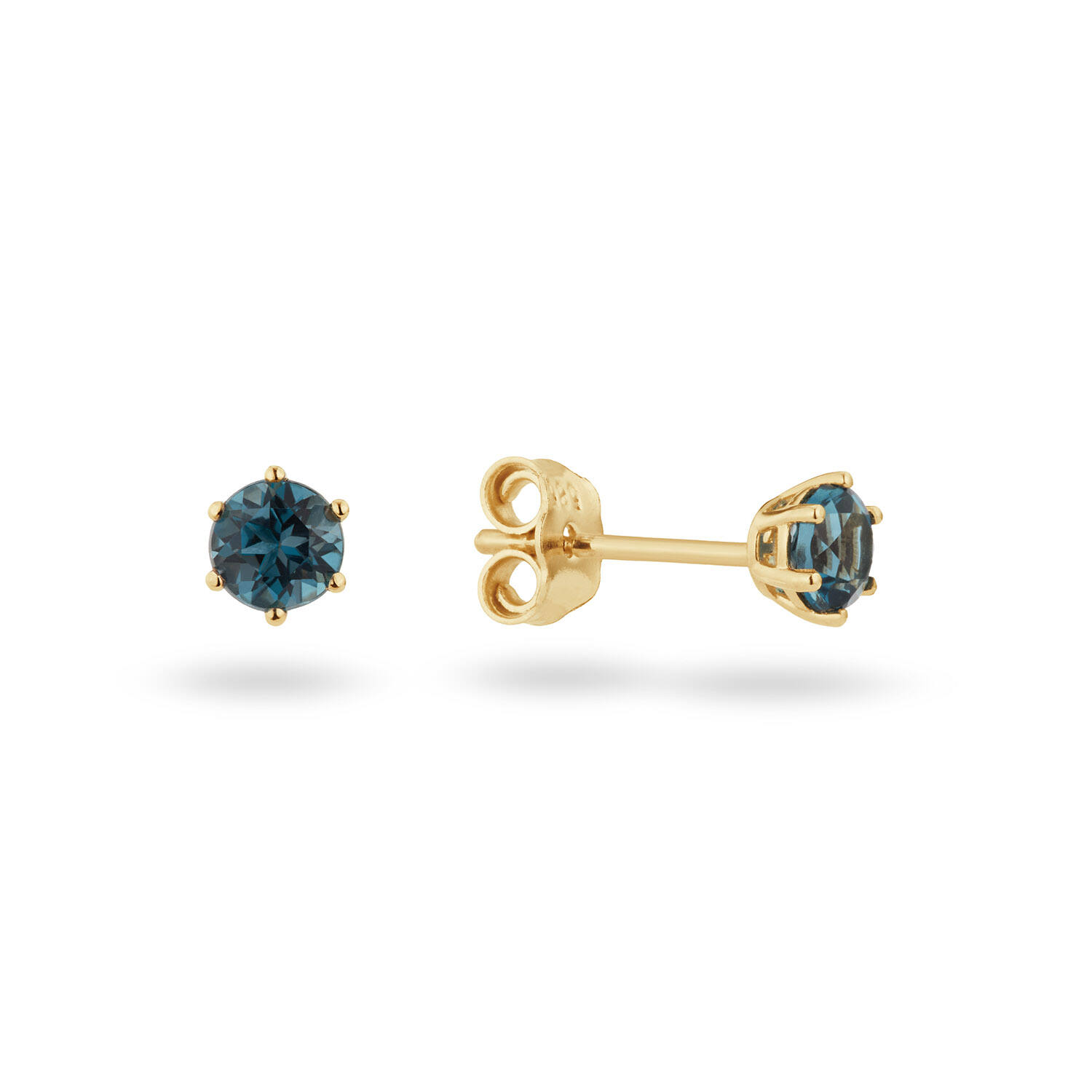  Boucles d'oreilles à puces Topaze - 