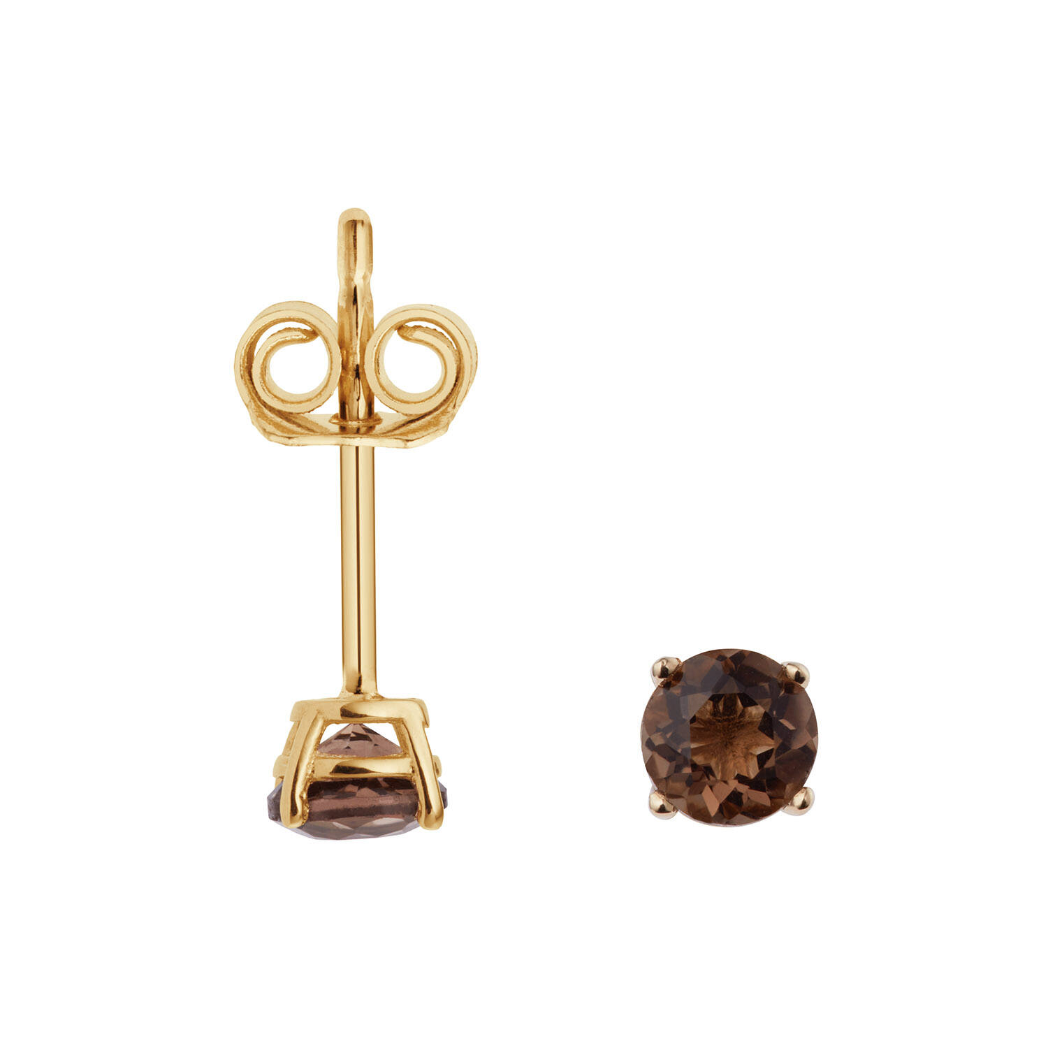  Boucles d'oreilles à puces Quartz - 