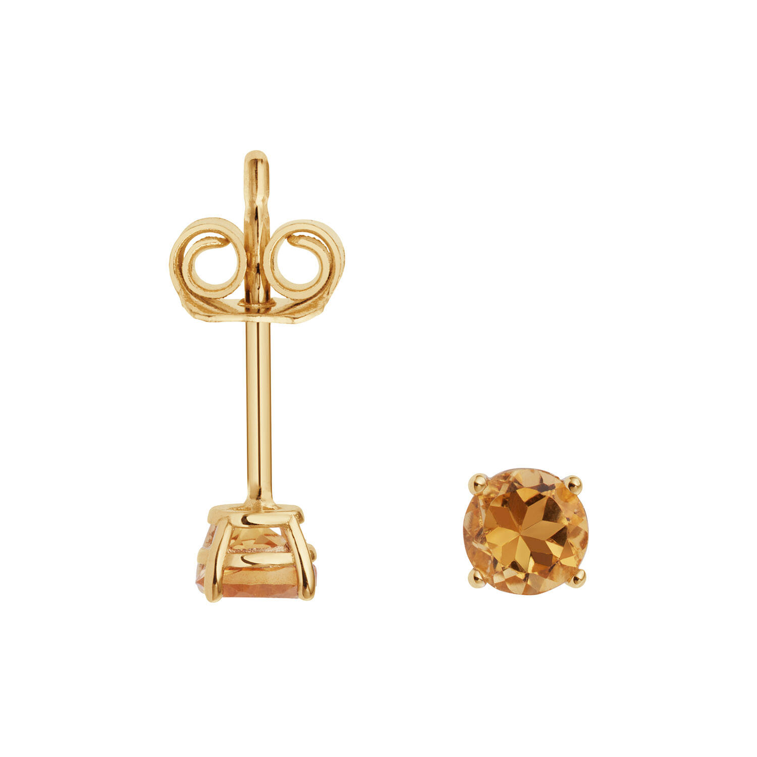  Ohrstecker Citrin - 