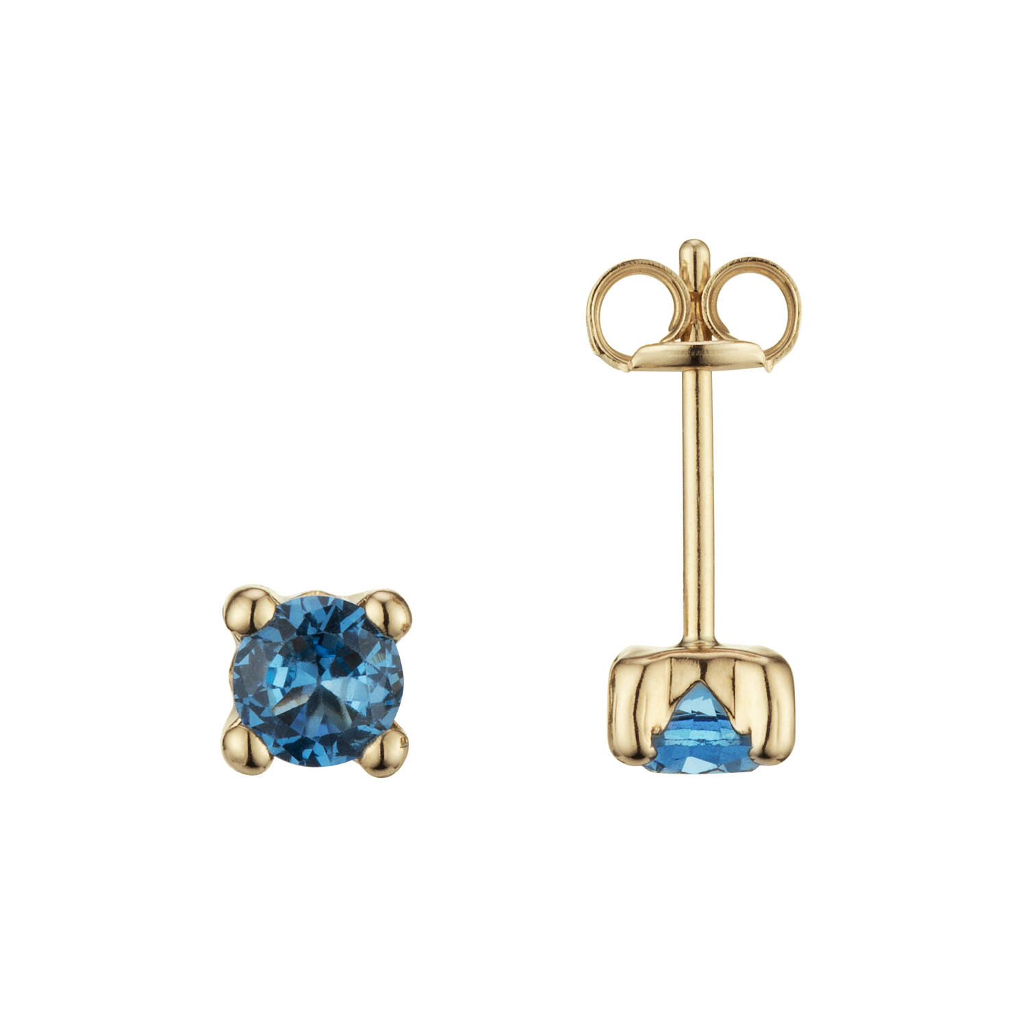 Ear studs Aquamarine - 