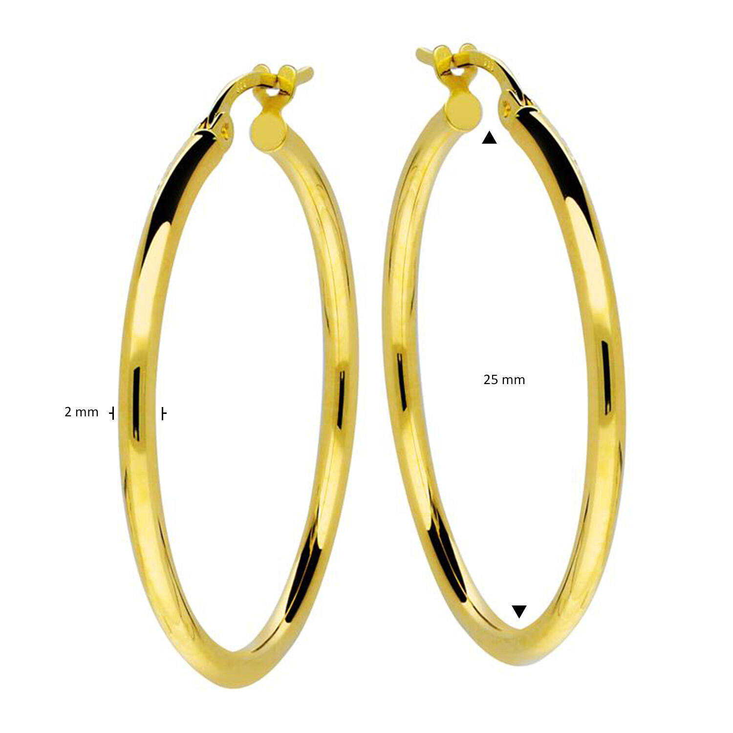  Earrings - Round - Ø 30mm