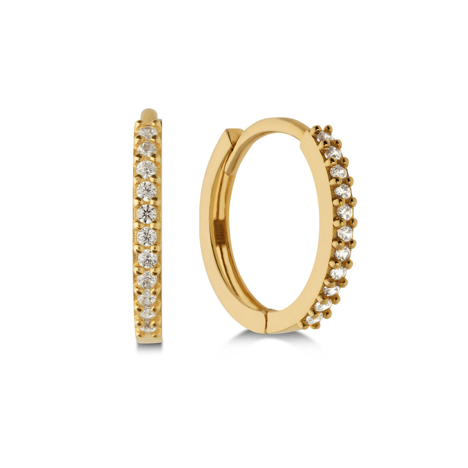  Earrings with folding clasp - Ø 12mm