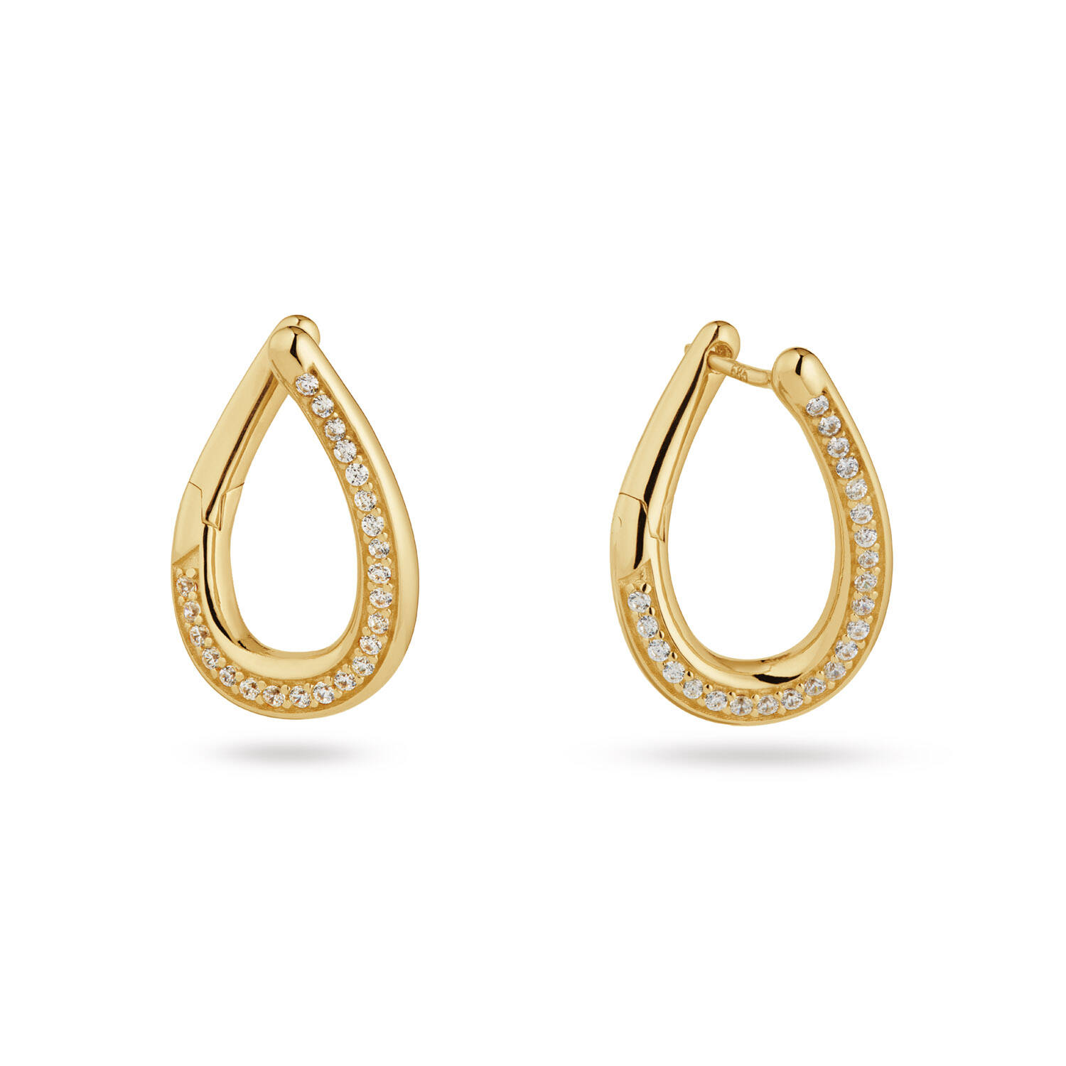  Créoles déployantes - Premium Hoops - Ovale