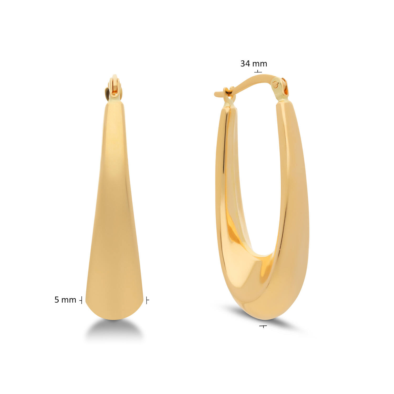  Earrings - Oval