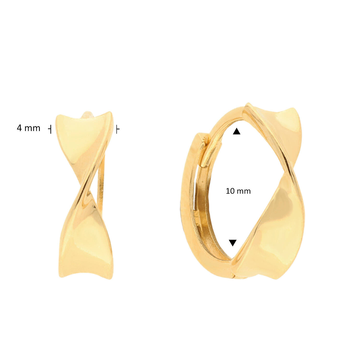  Créoles déployantes - Ø 10mm
