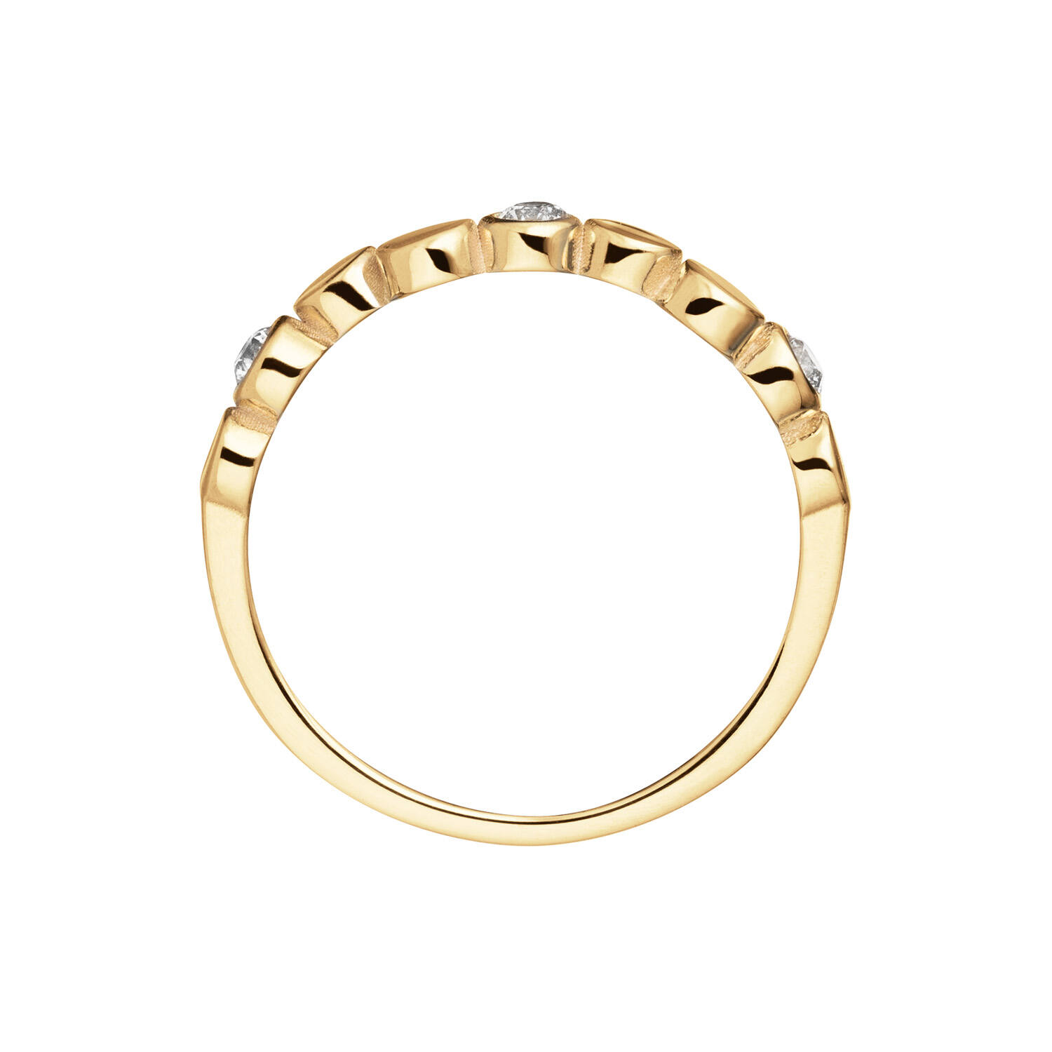  Rings with diamond - 6mm