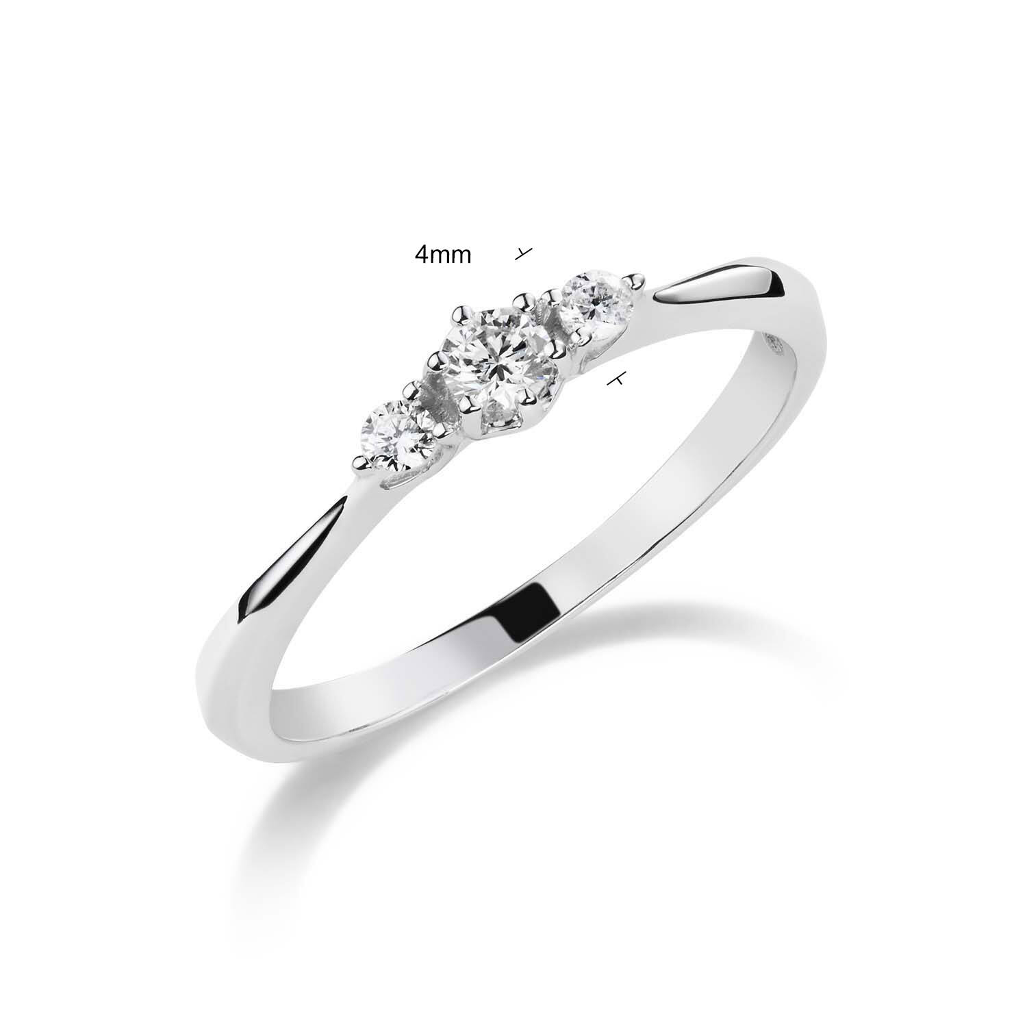  Bagues - Say Yes! - 0.16ct - 4mm