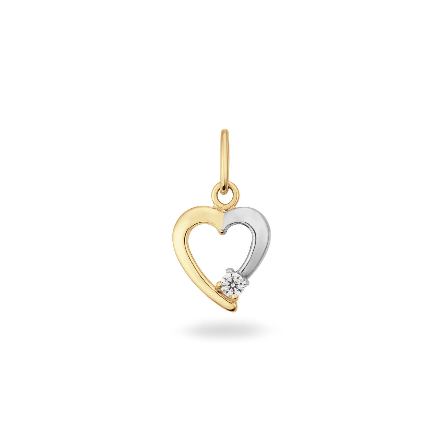  Pendentifs - Cœur - 8mm