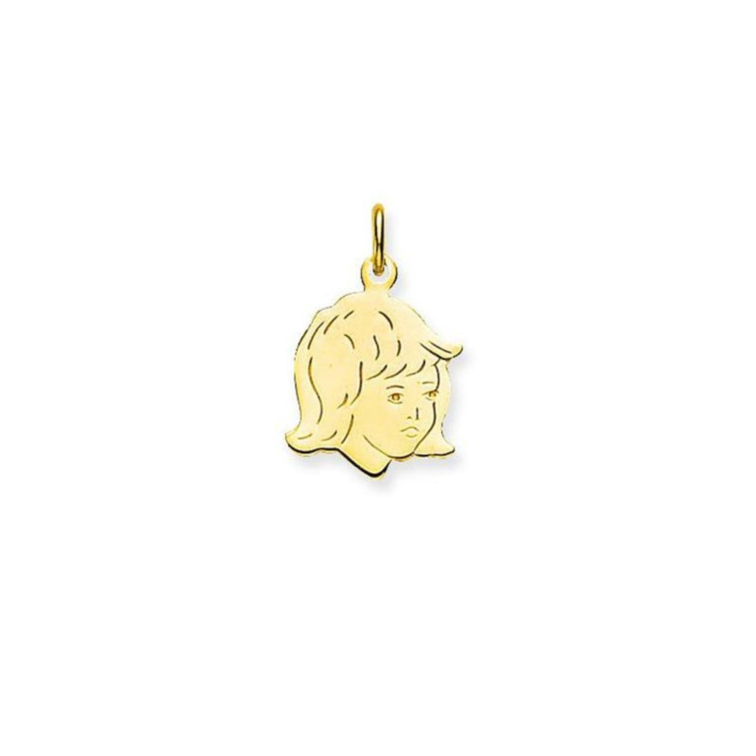  Child’s head pendant - Other - 15mm