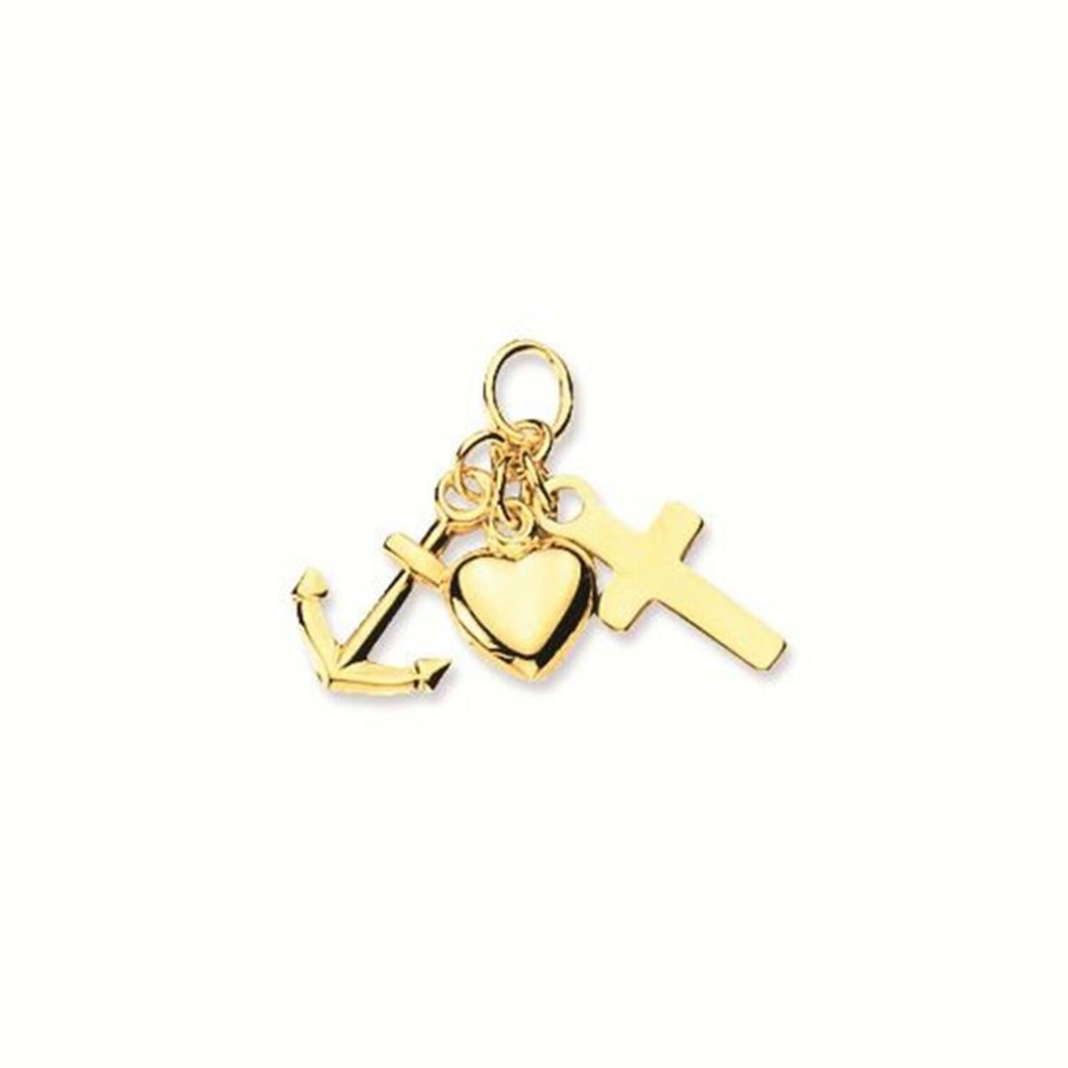  Pendentifs avec pierre - 18mm