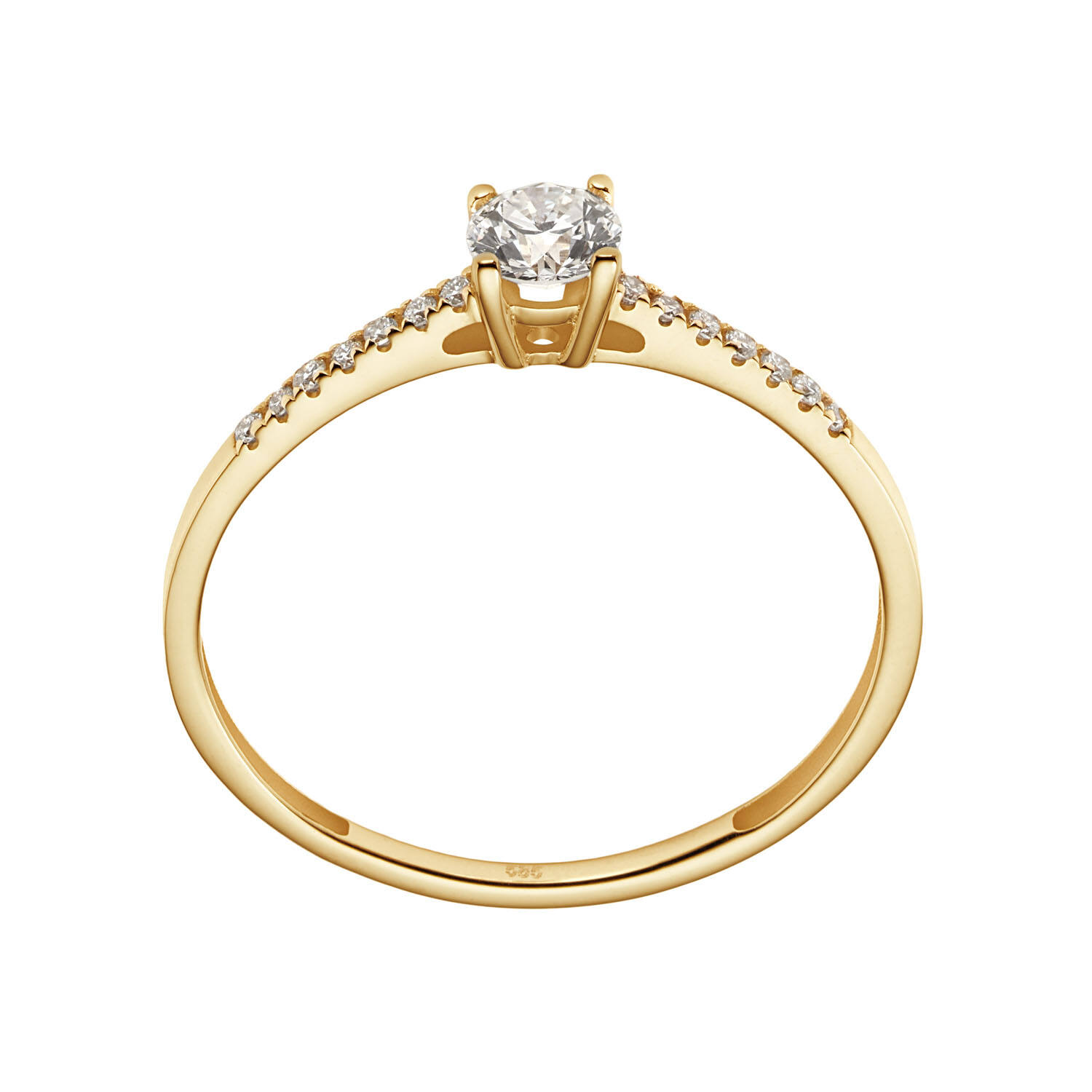  Bagues - Solitaire Chic - 0.37ct