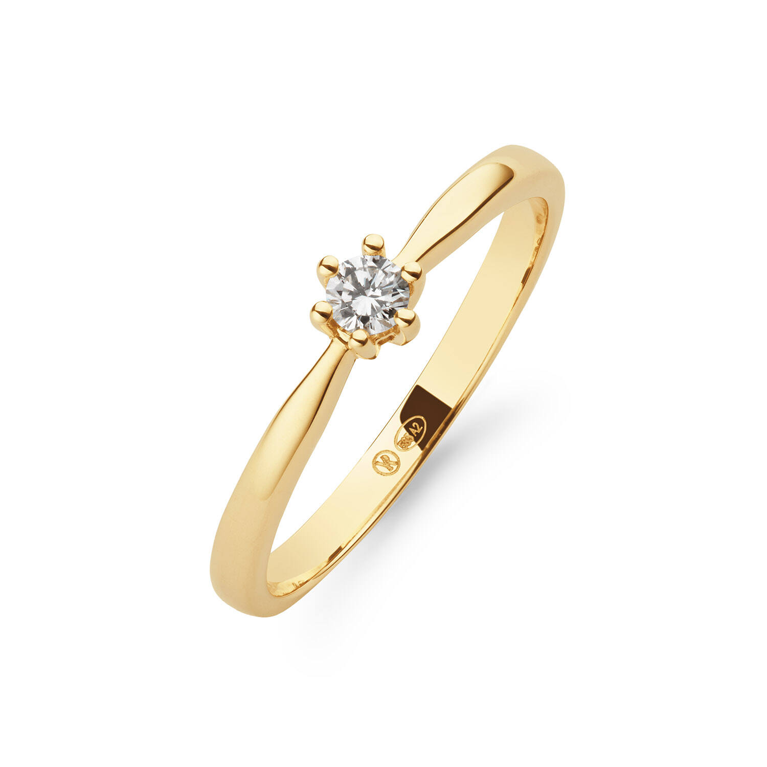  Ringe - Solitaire Elite - 0.1ct