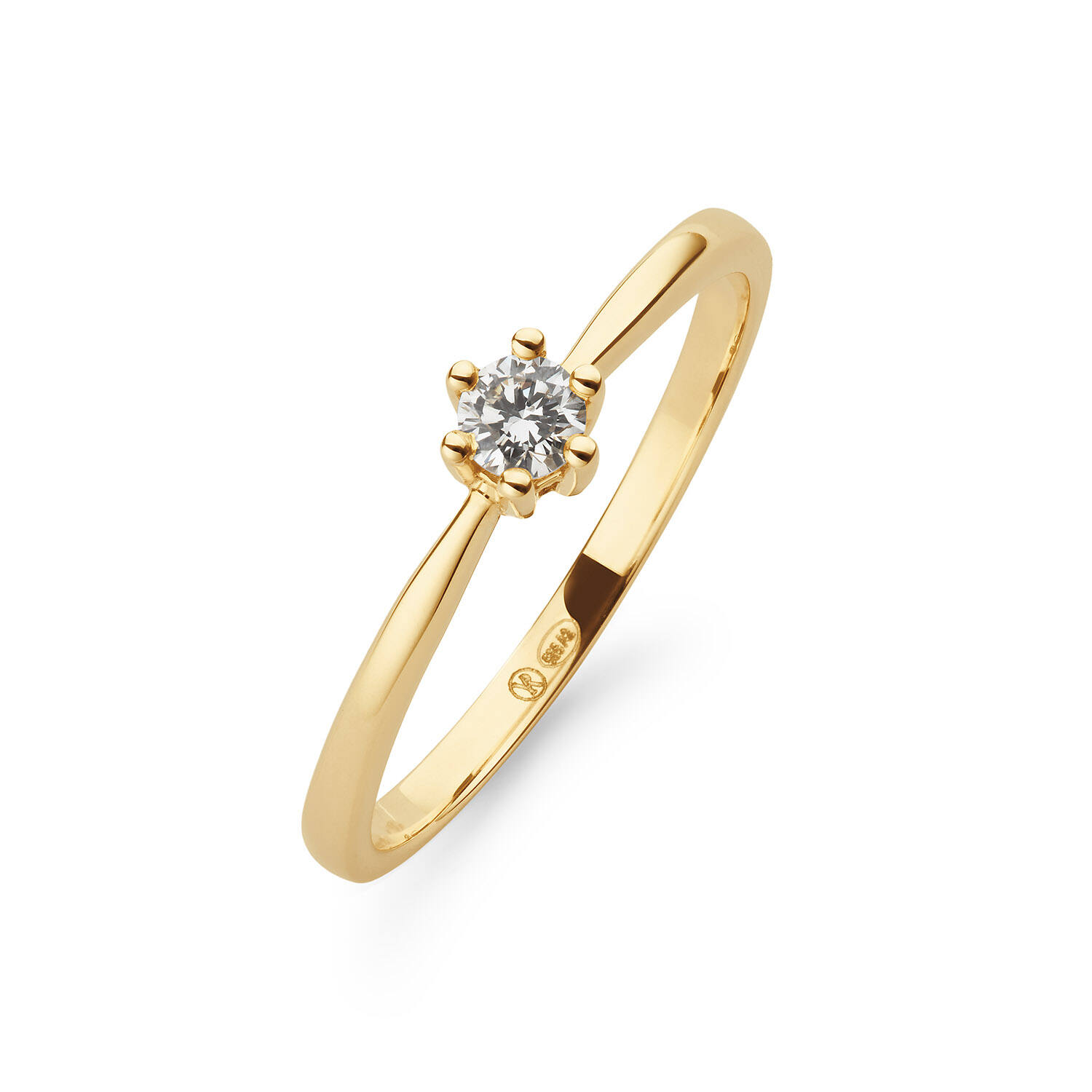  Bagues - Solitaire Elite - 0.15ct