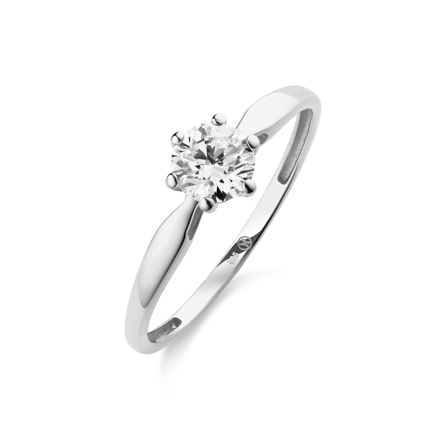  Ringe - Solitaire Classique - 0.5ct