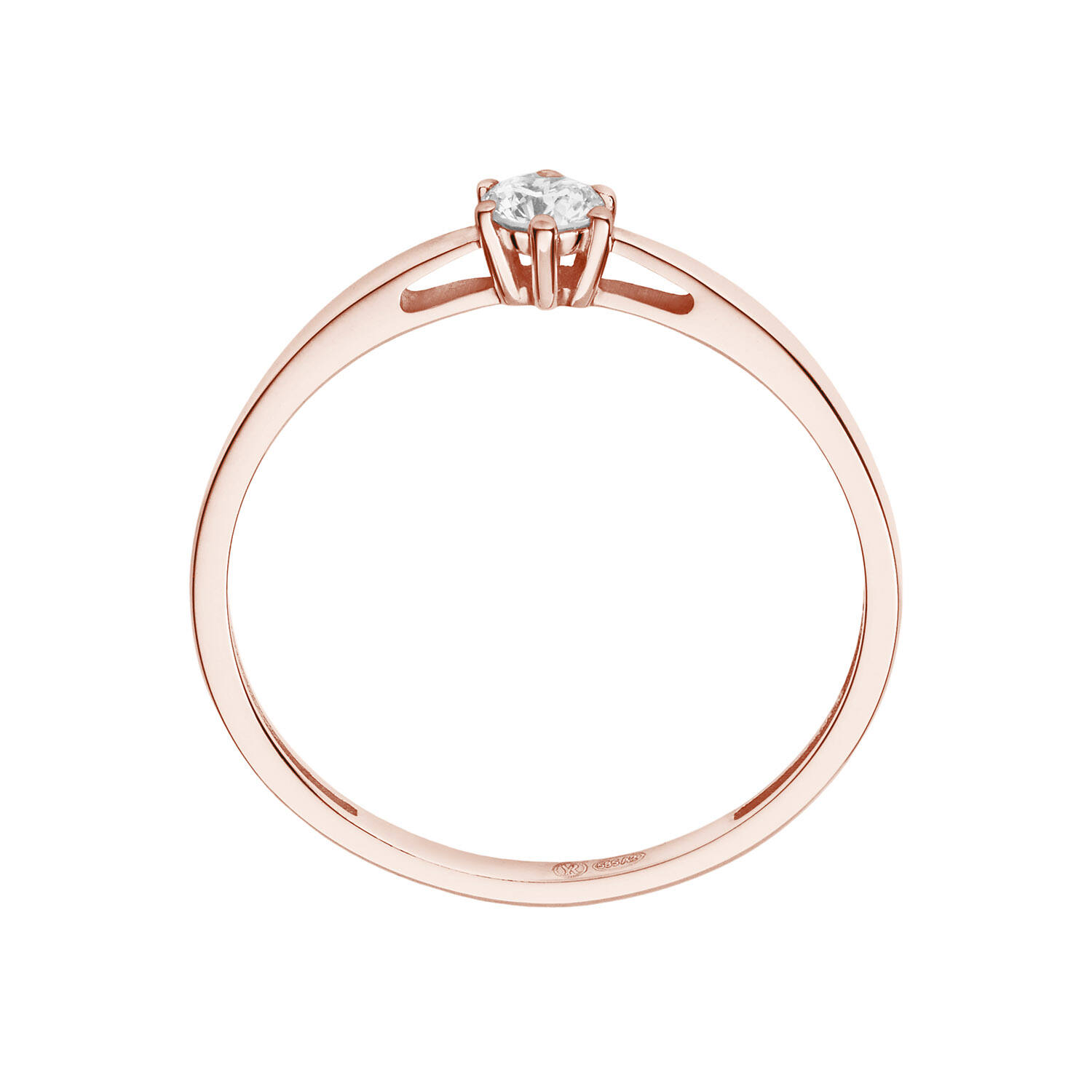  Rings - Solitaire Classique - 0.15ct