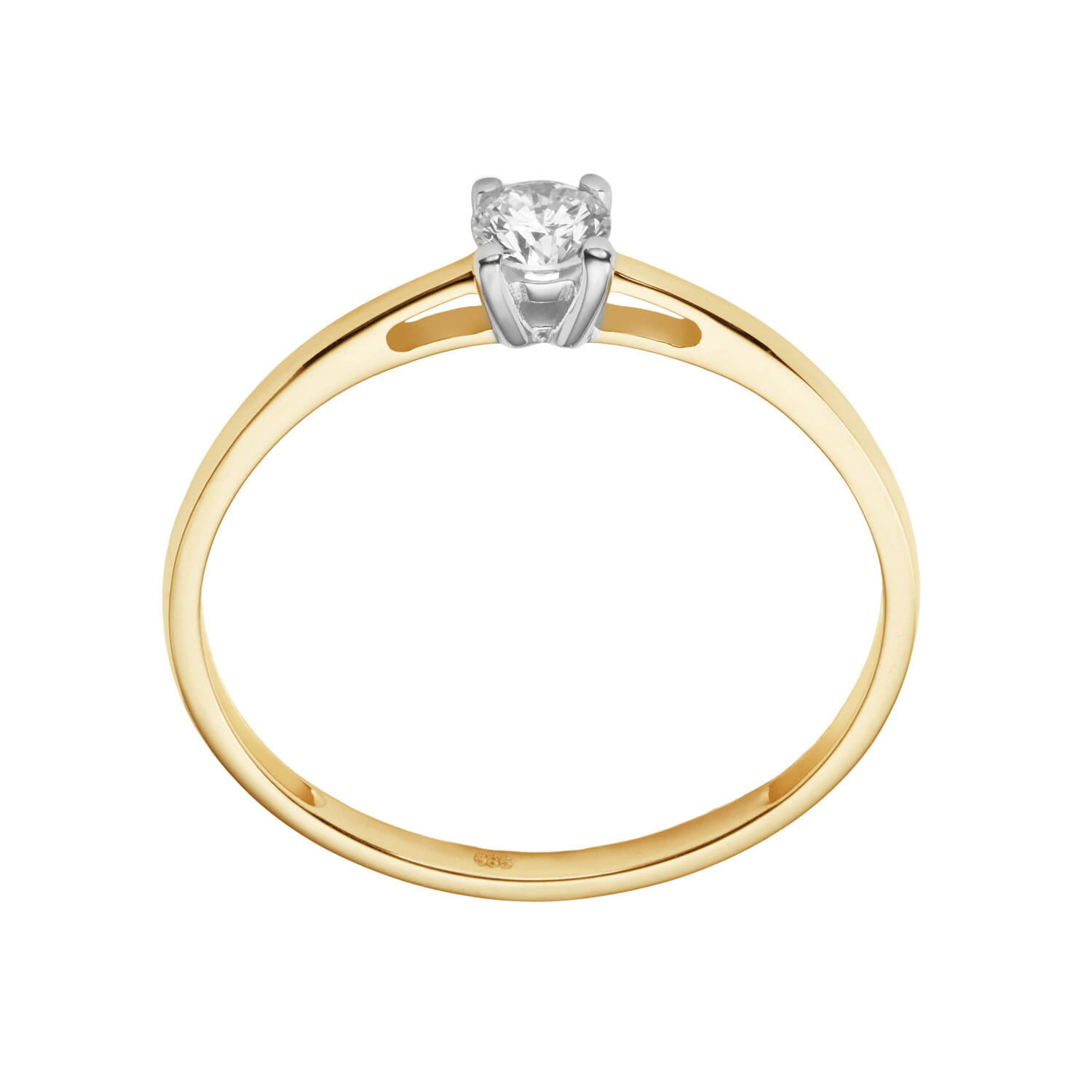  Ringen - Solitaire Moderne - 0.2ct