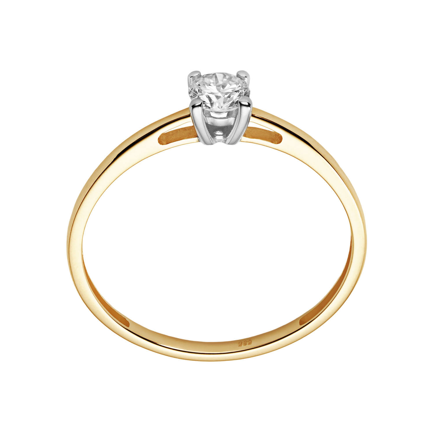  Ringe - Solitaire Moderne - 0.3ct