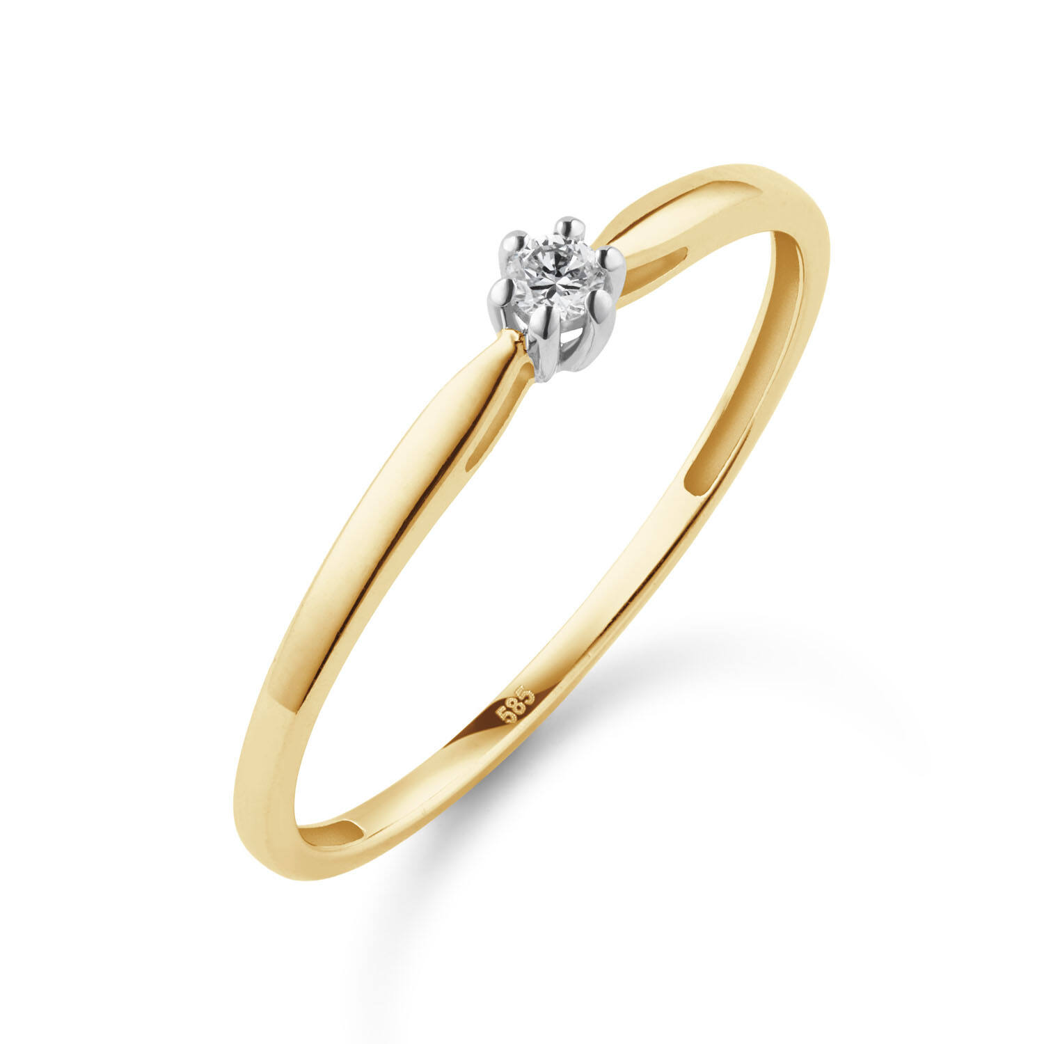  Ringen - Solitaire Classique - 0.05ct