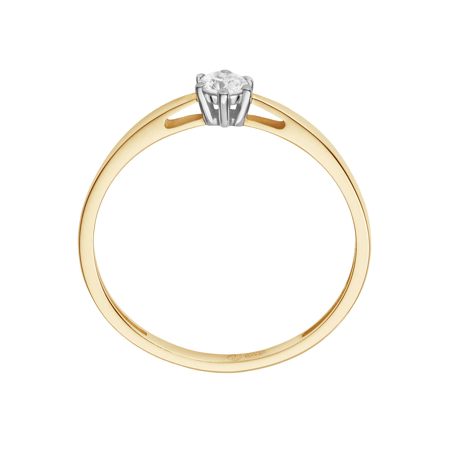  Ringen - Solitaire Classique - 0.15ct