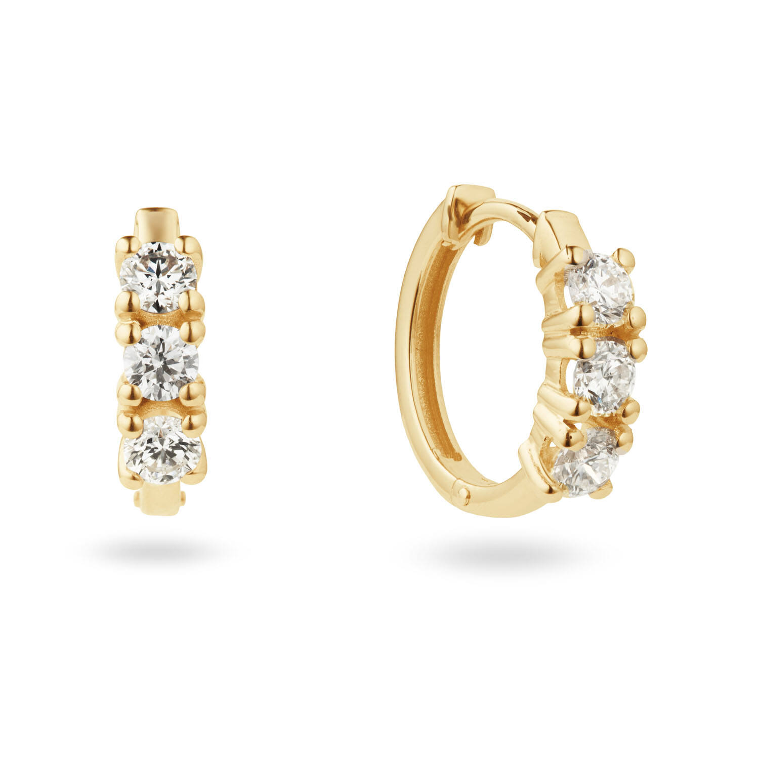  Ohrringe - Memoire - 0.6ct